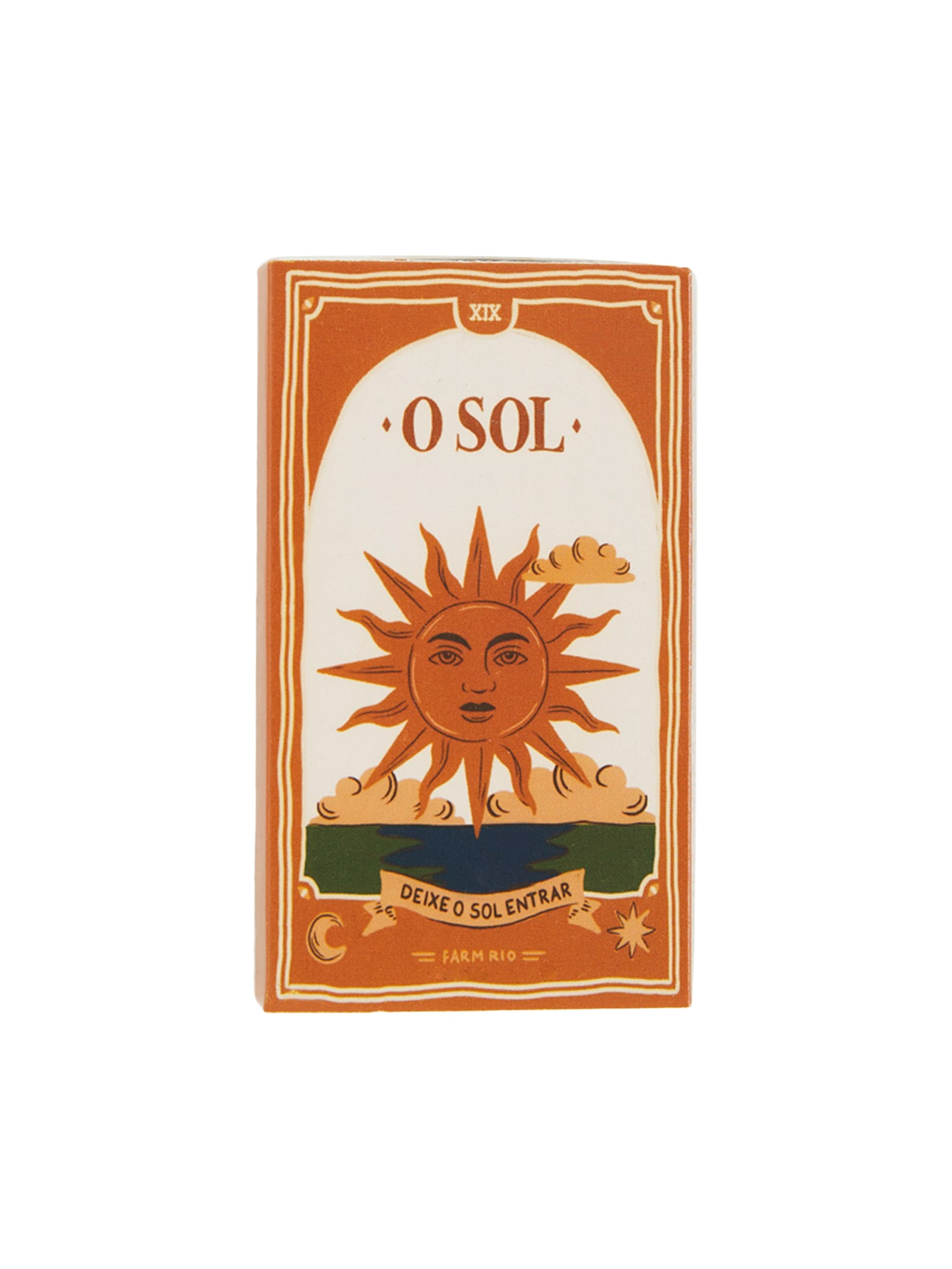 Caixa De Fósforo O Sol Amarelo Farm Etc