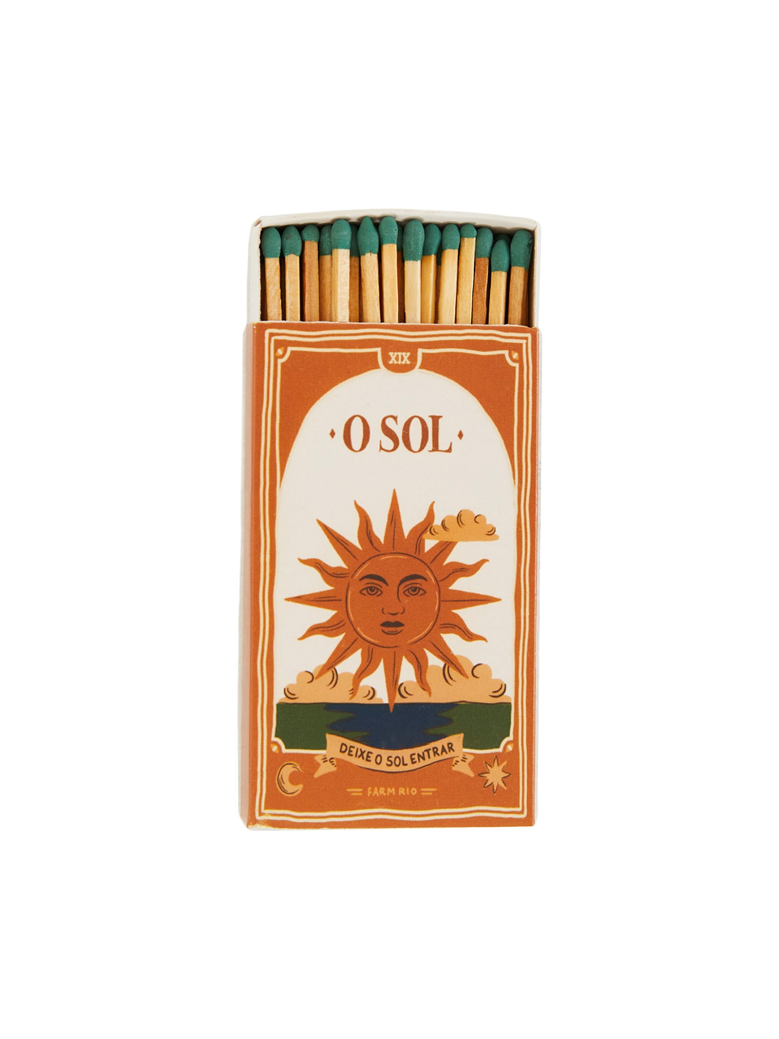 Caixa De Fósforo O Sol Amarelo Farm Etc