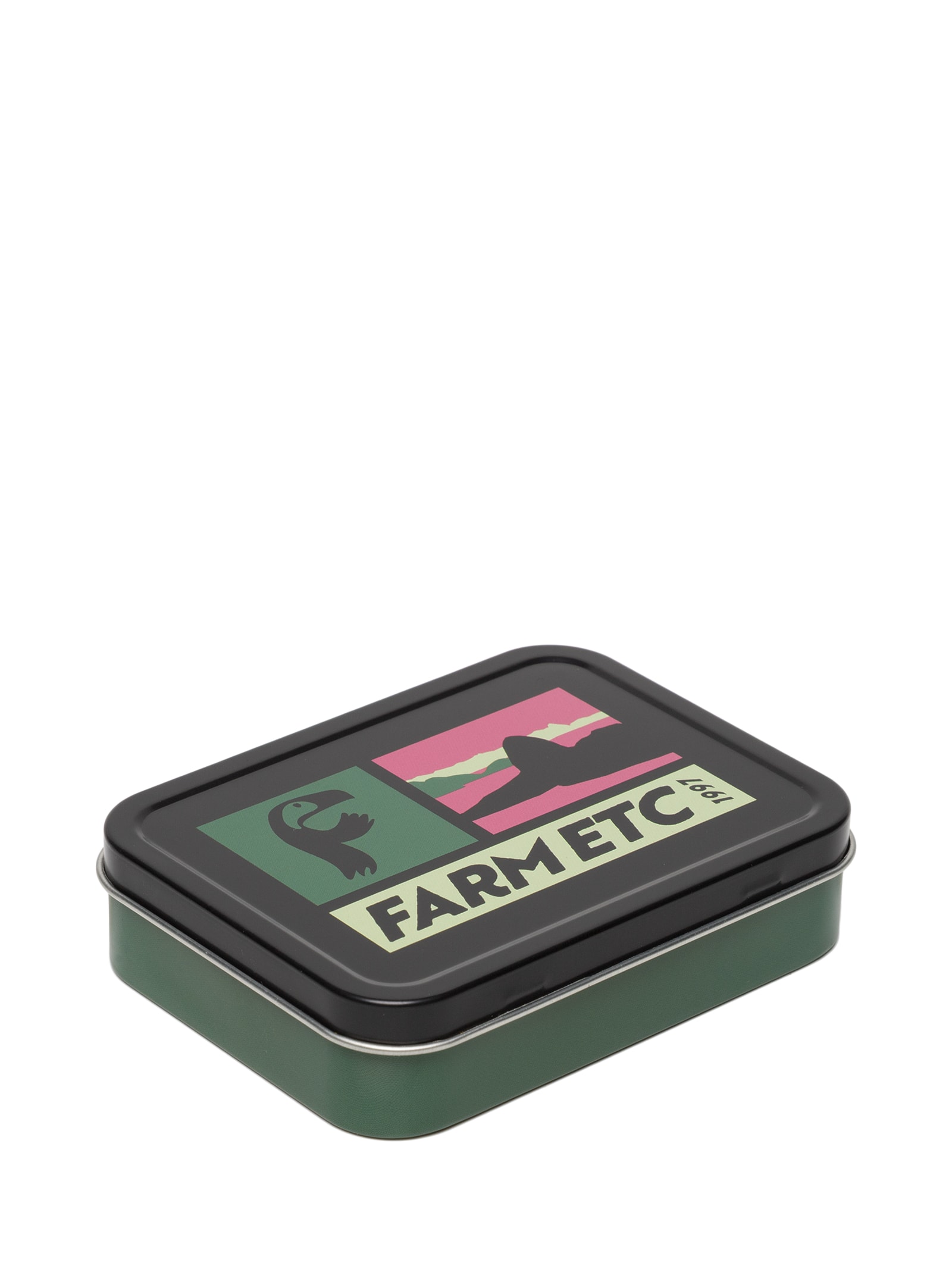 Caixa de Metal  Preto Farm Etc