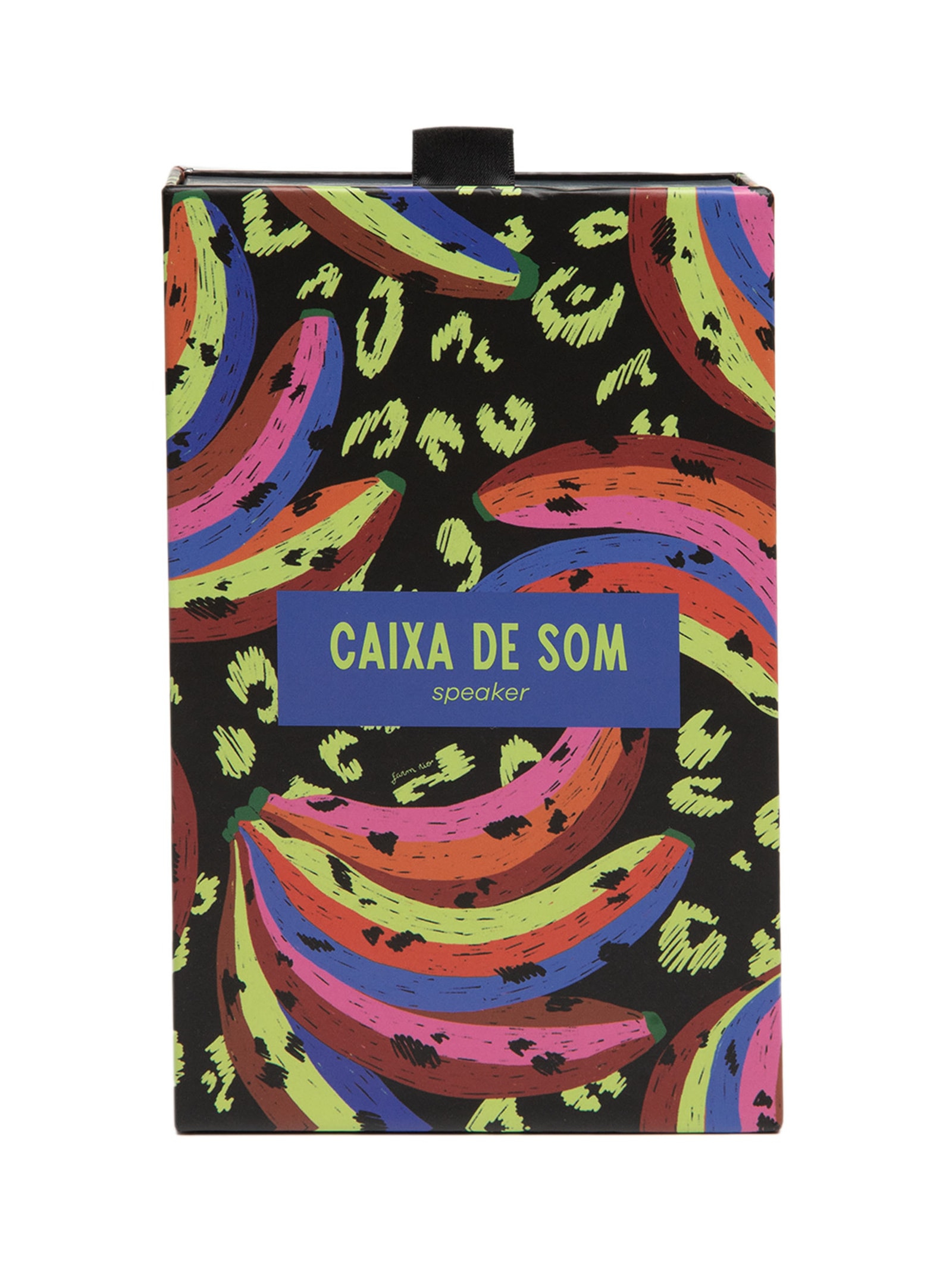 Caixinha De Som Bananada Preto Farm Etc