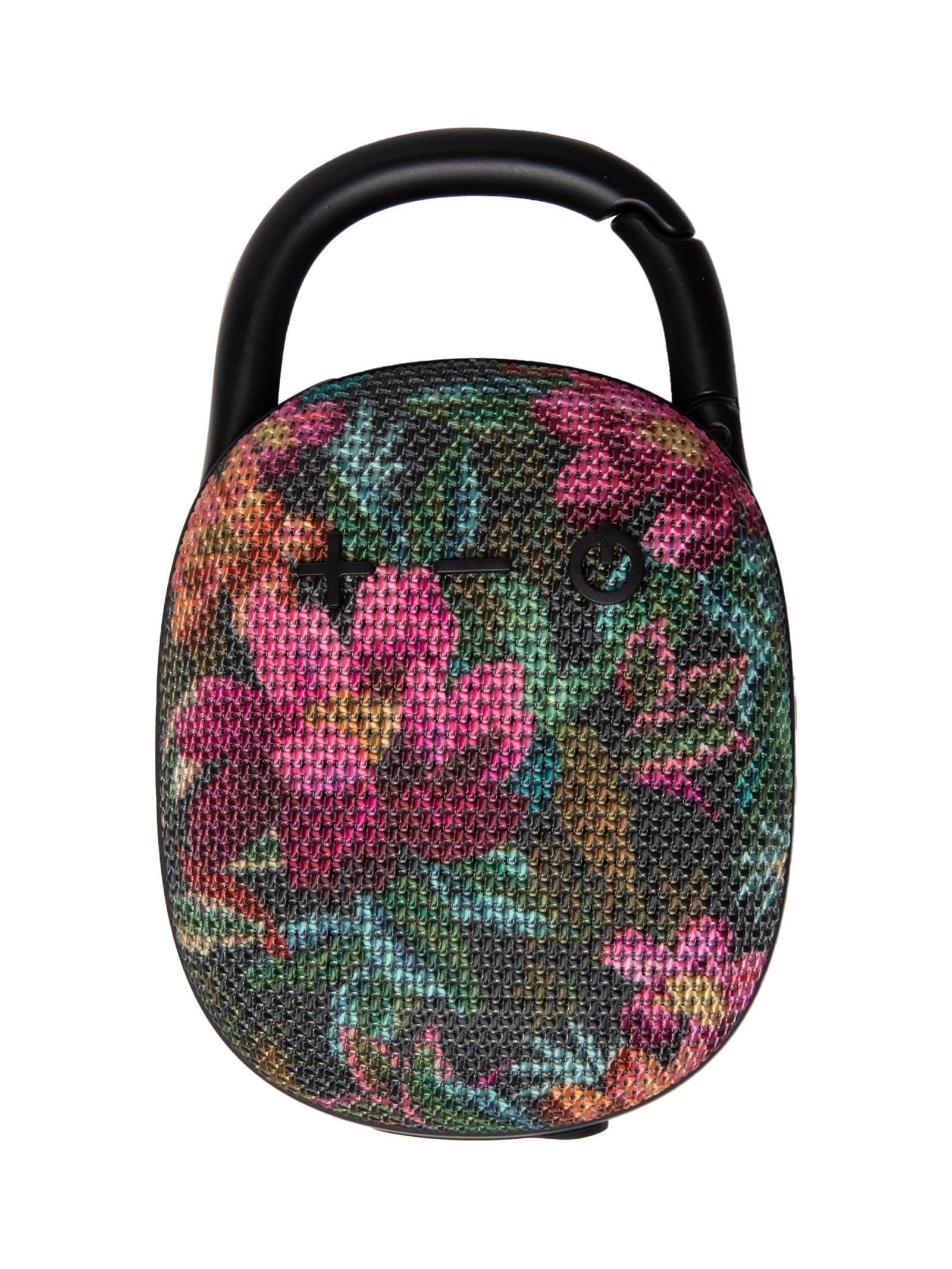 Caixinha De Som Painted Flowers Preto Farm Etc