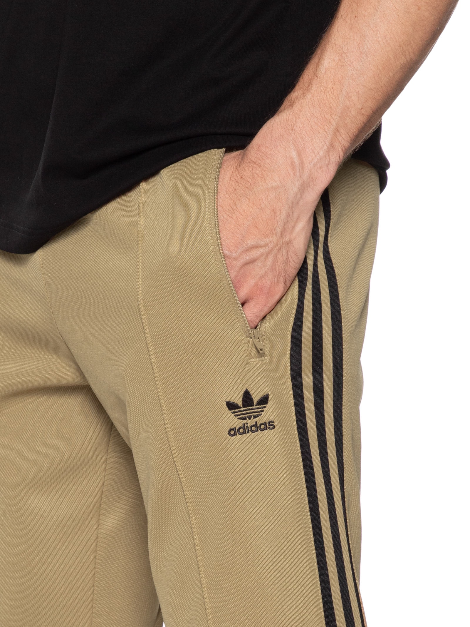 Calça Adicolor Classics Beckenbauer Marrom Adidas Originals