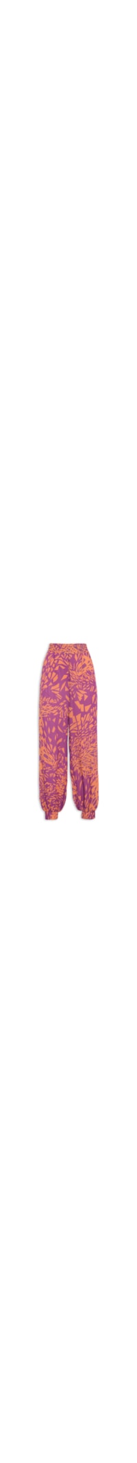 Calça Aladdin Geo Abstrato - Roxo