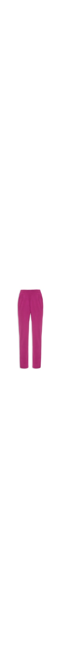Calça Alfaiataria Em Tricot - Rosa