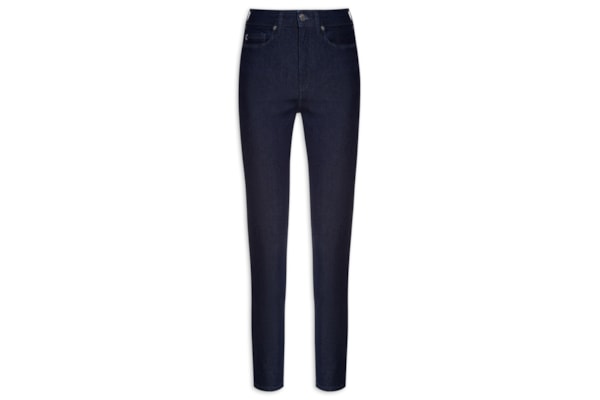 Calça Allure Skinny Raw Denim - Azul