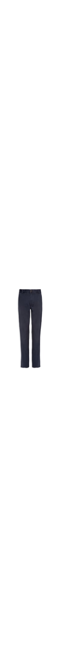 Calça Chino Estampada Tinturada Slim - Azul