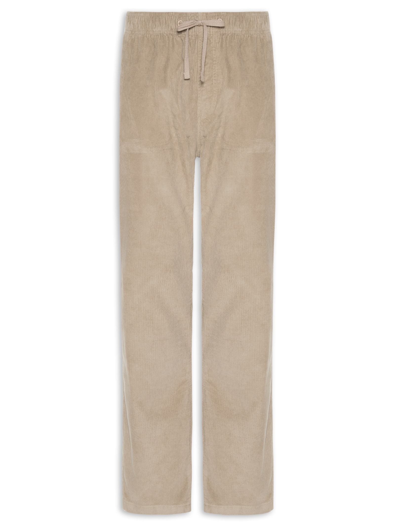 Calça Chino Masculina Reta Com Cordão de Ajuste Bege Tommy Jeans