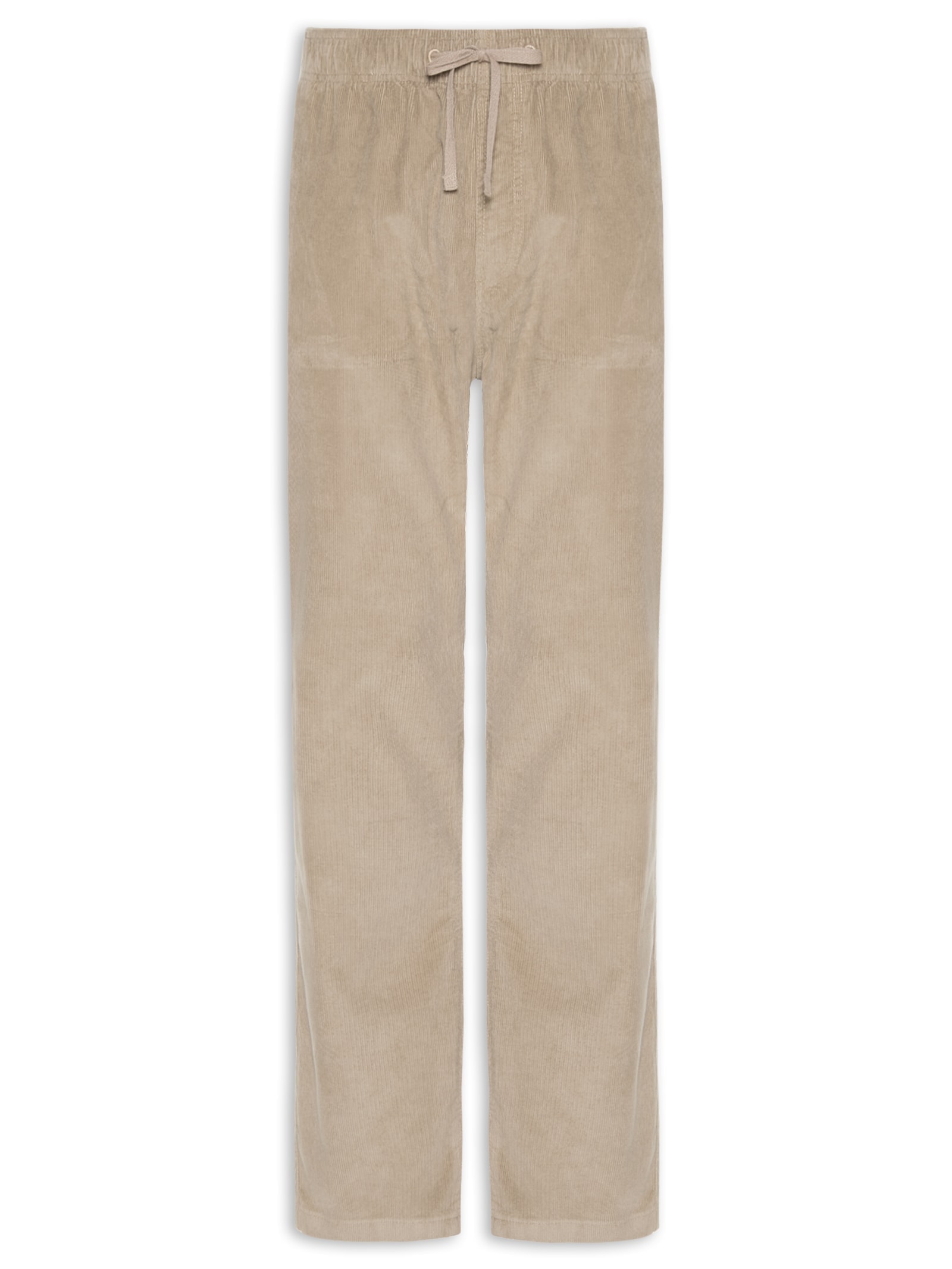 Calça Chino Masculina Reta Com Cordão de Ajuste Bege Tommy Jeans