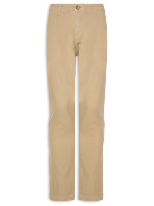 Calça Chino Slim Masculina II – Bege