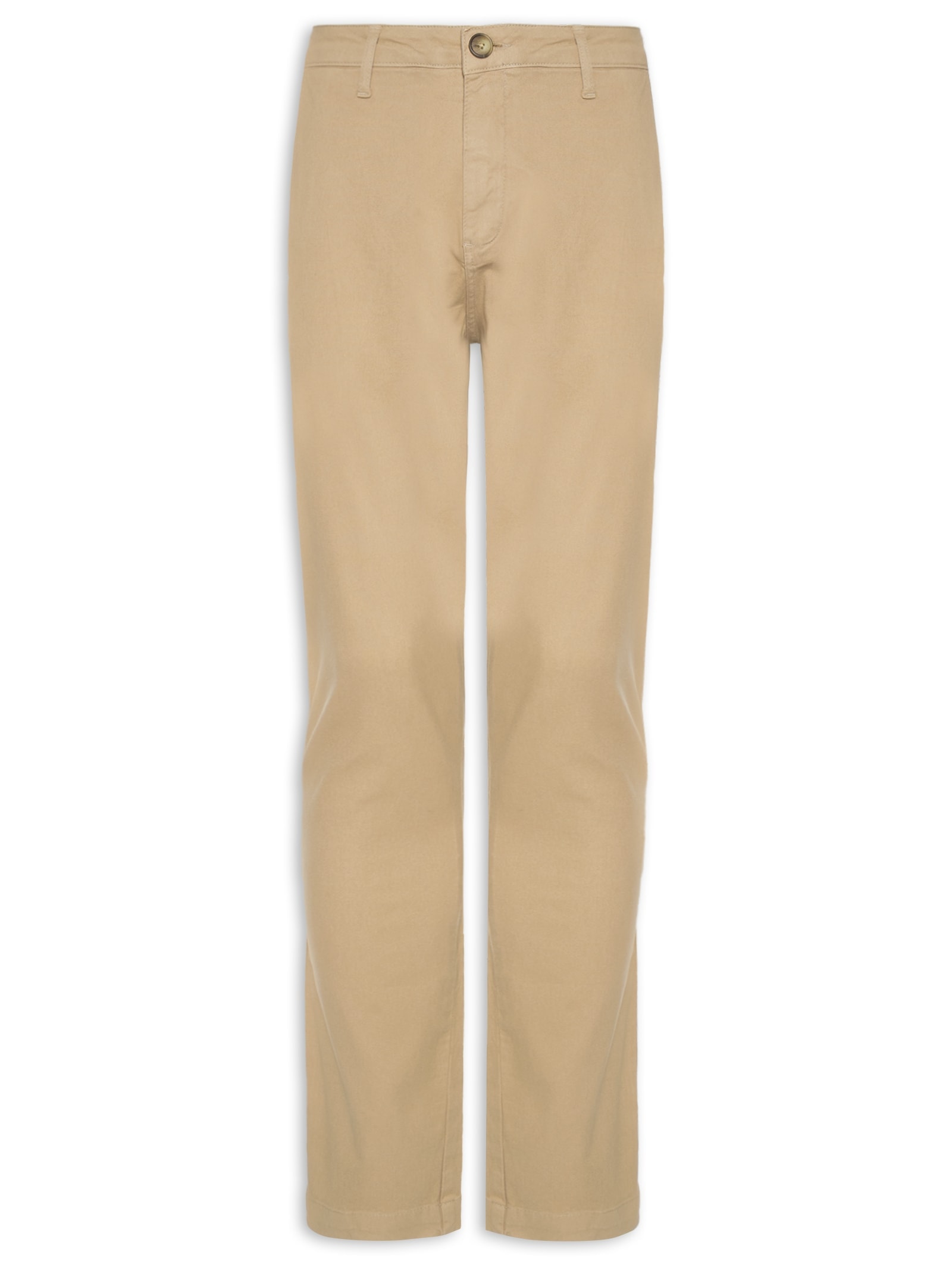 Calça Chino Slim Masculina II Bege Foxton