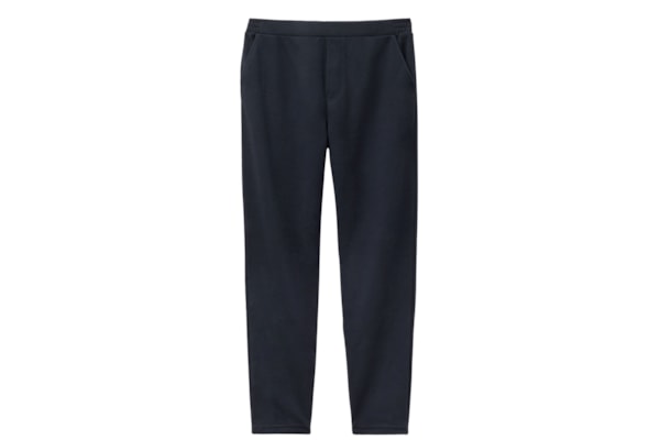 Calça Com Efeito Lã - Azul