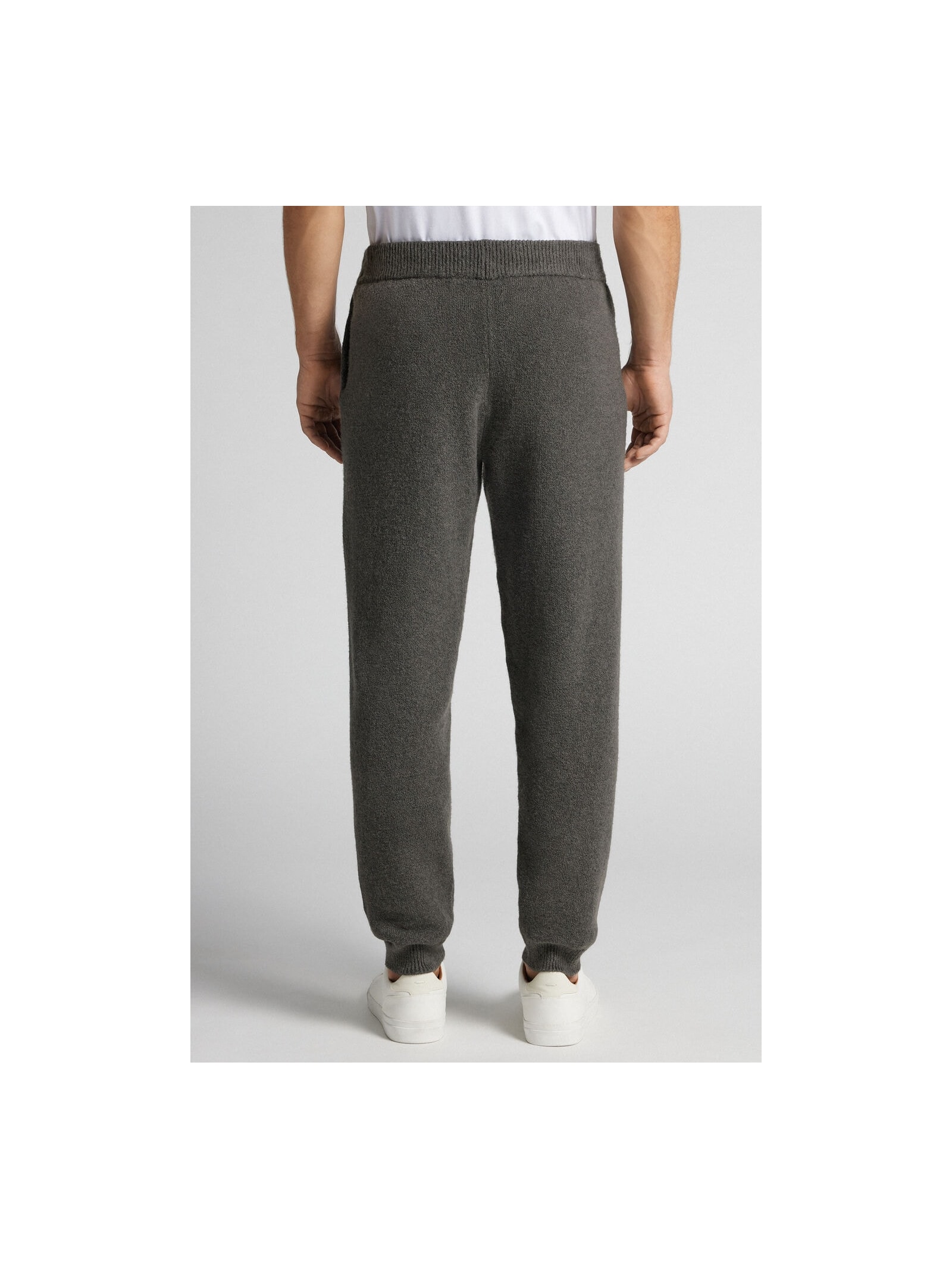 Calça Com Efeito Tricô Cinza Intimissimi