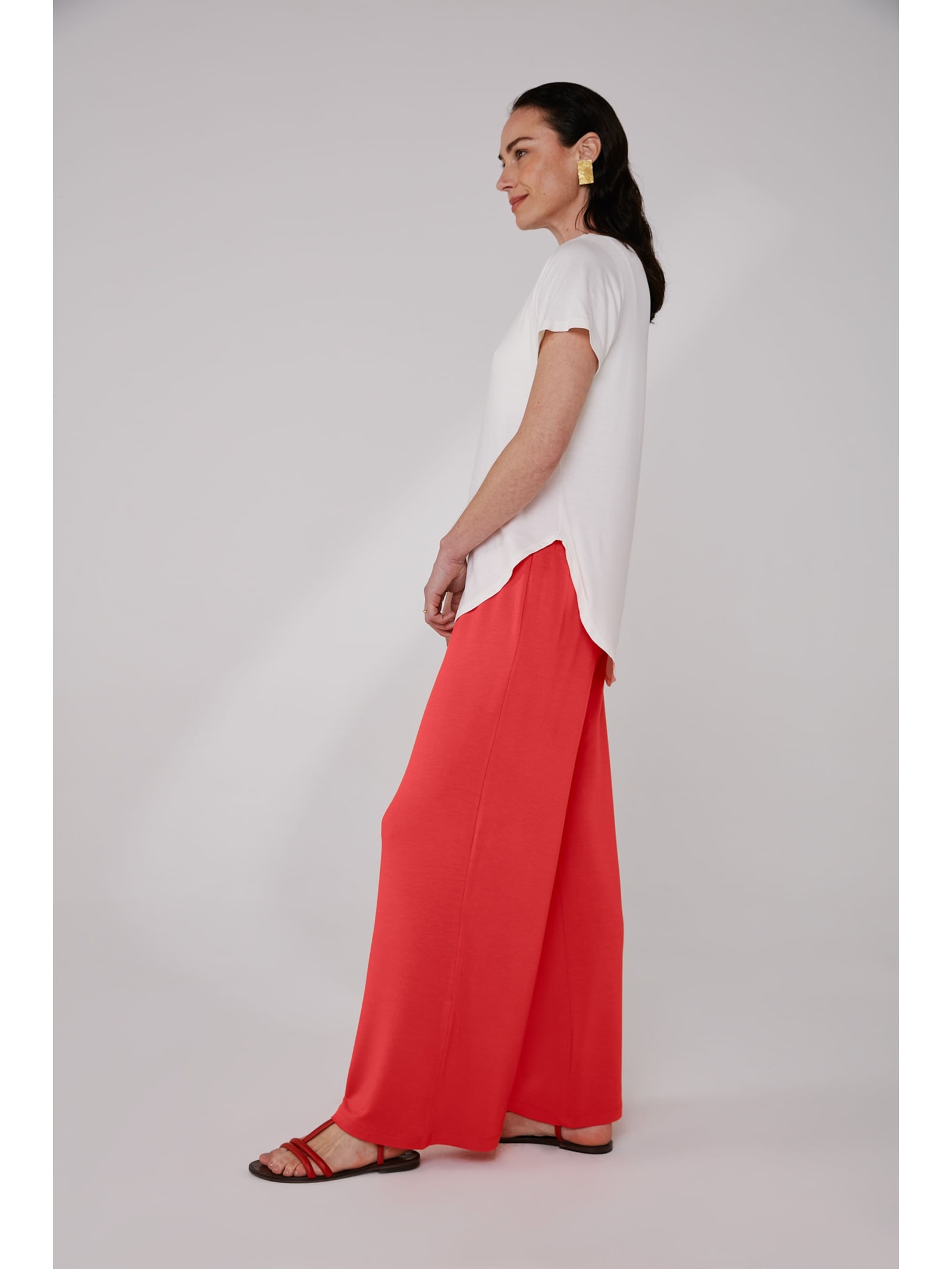 Calça Coral Bambu Lastex Deva Yogini