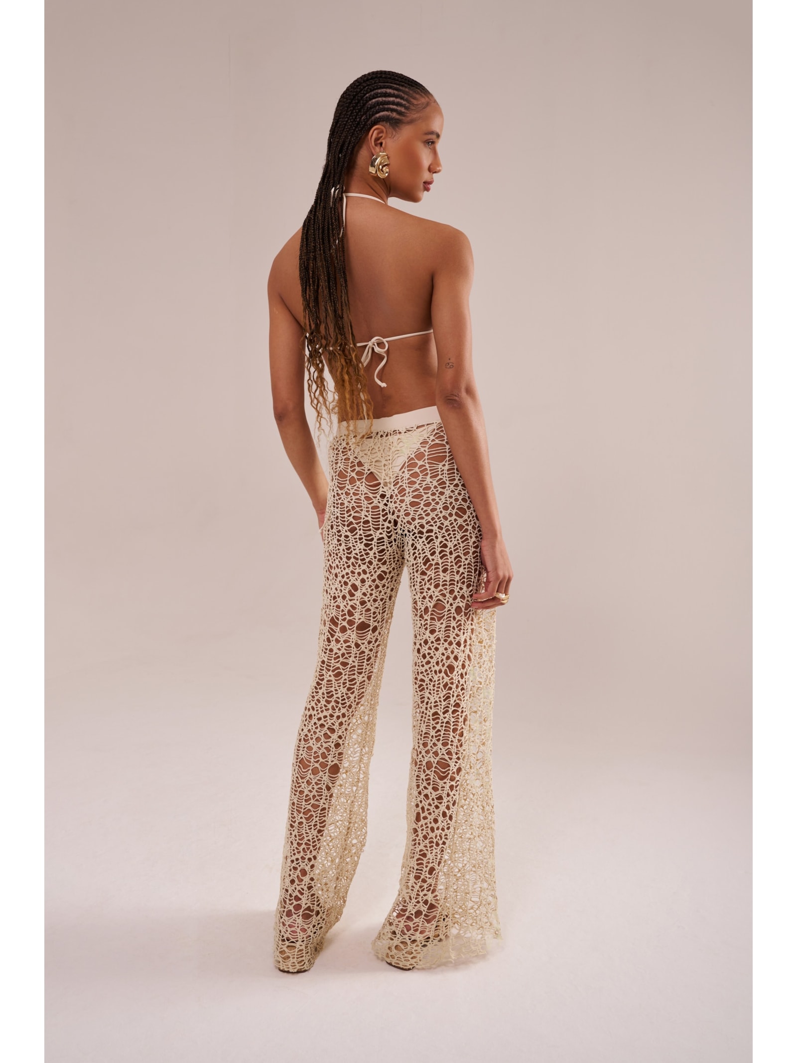 calça crochê pesca Suntime