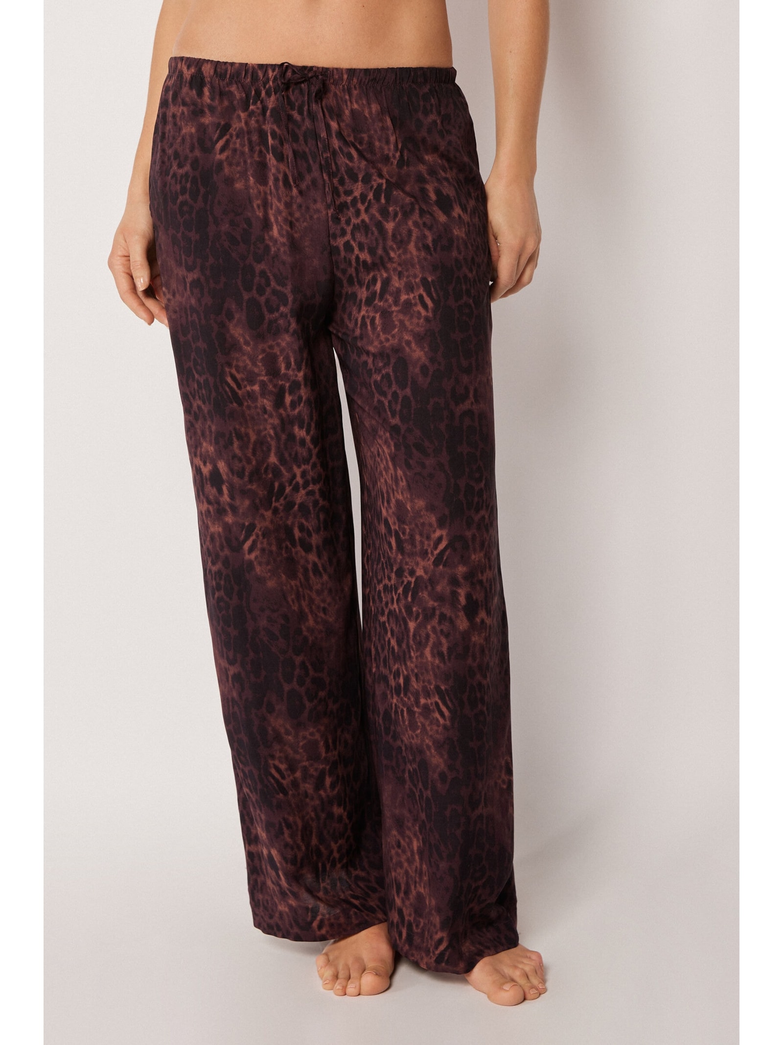 Calça Dark Animalier Marrom Calzedonia