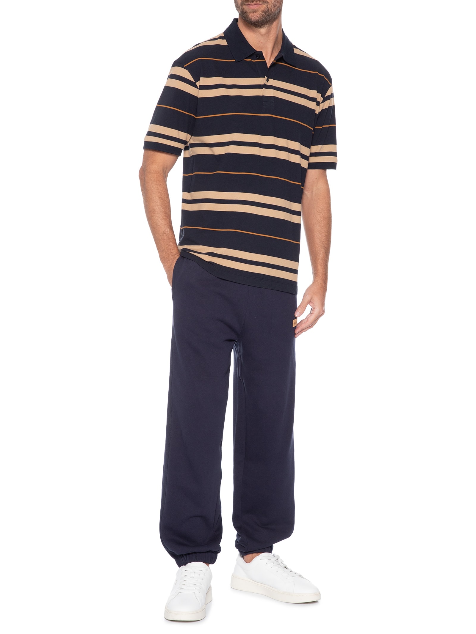 Calça de Moletom Masculina Nevatro Azul Hugo