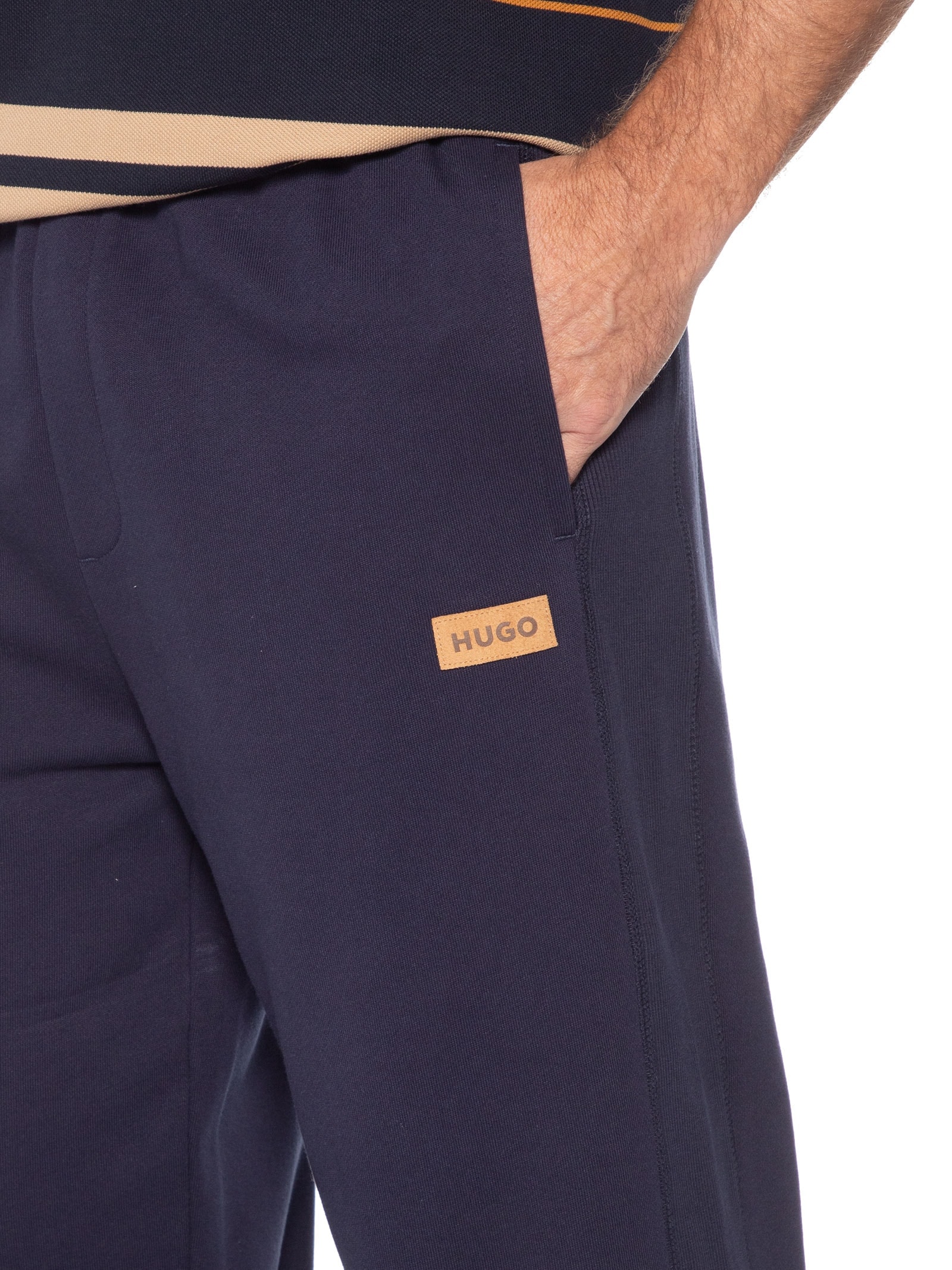 Calça de Moletom Masculina Nevatro Azul Hugo