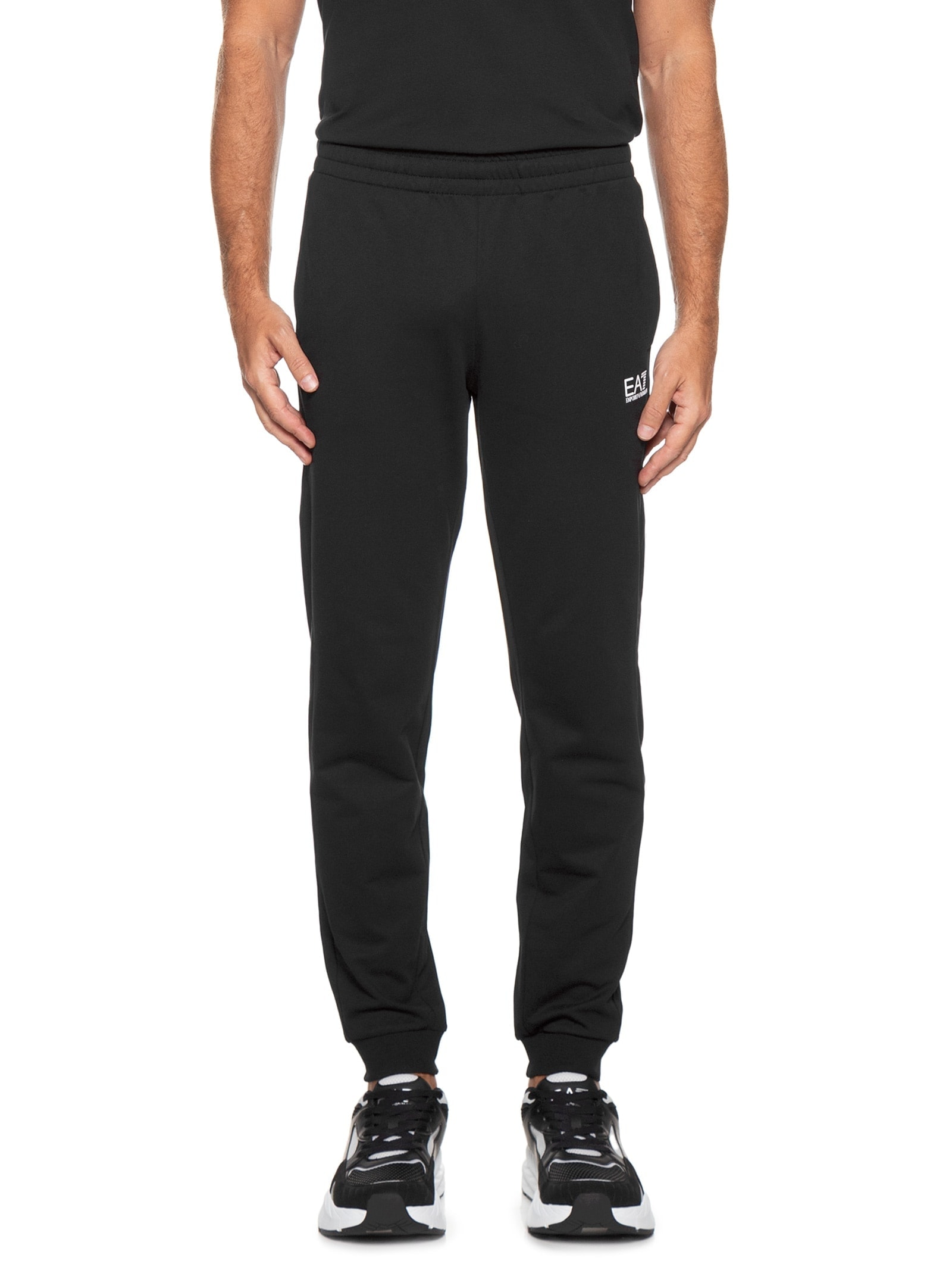 Calça De Moletom Masculina Train Core Preto Ea7 Emporio Armani