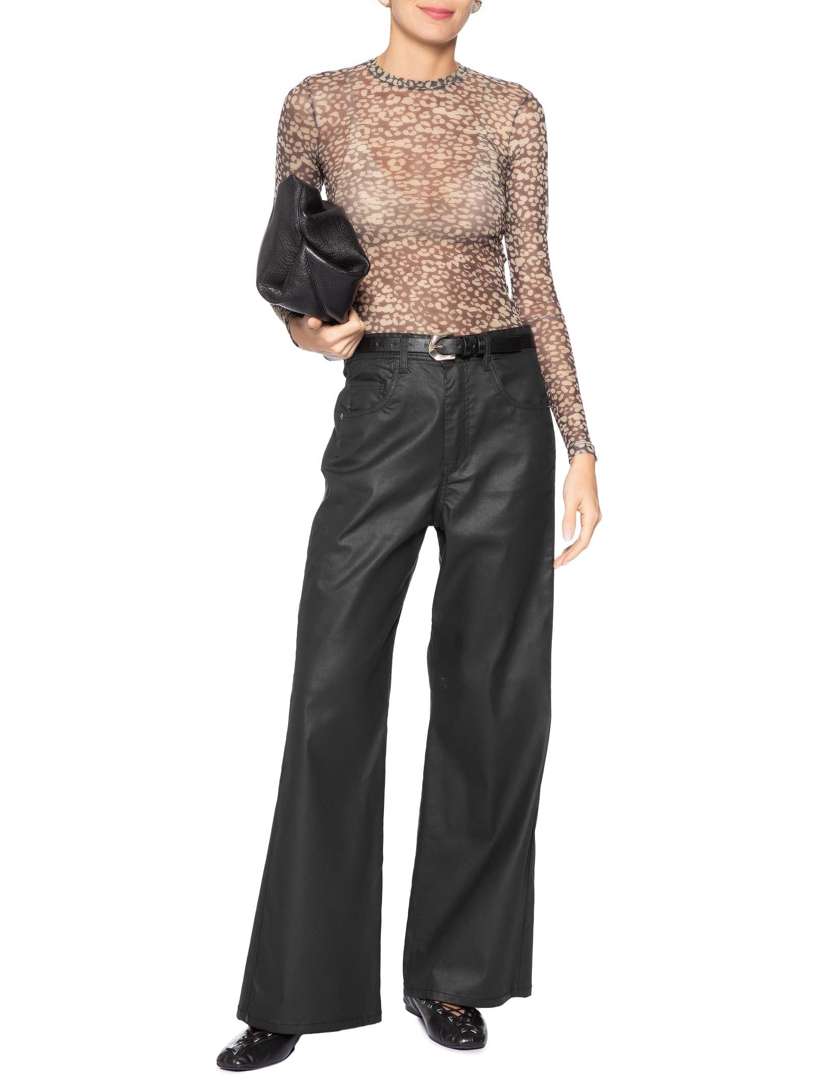 Calça de Sarja Feminina – Preto Animale