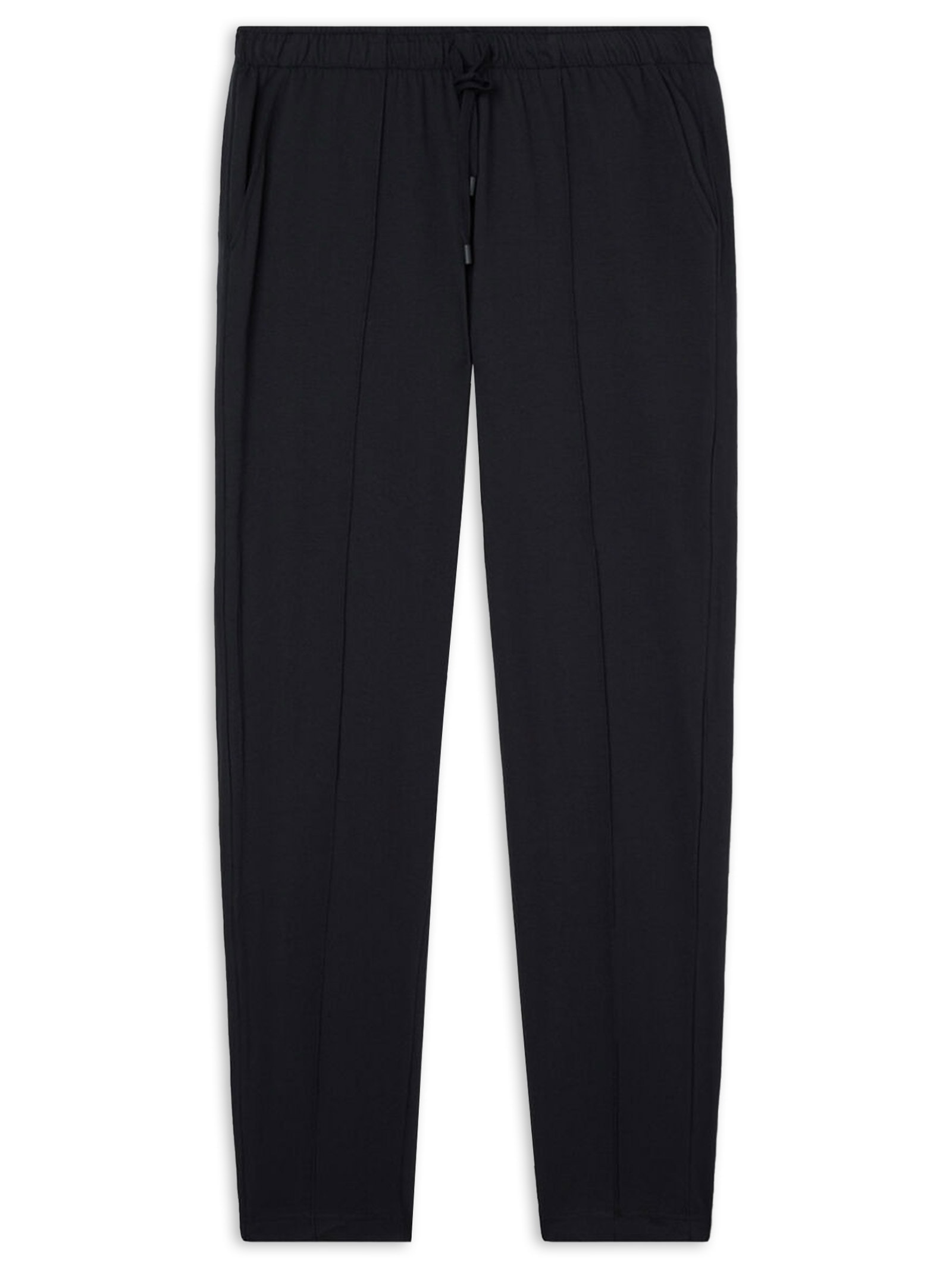 Calça Em Algodão Com Nervura Preto Intimissimi