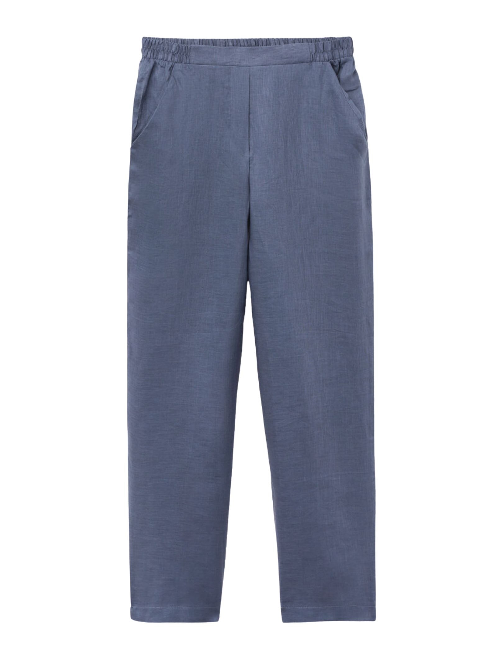 Calça Em Linho Azul Intimissimi