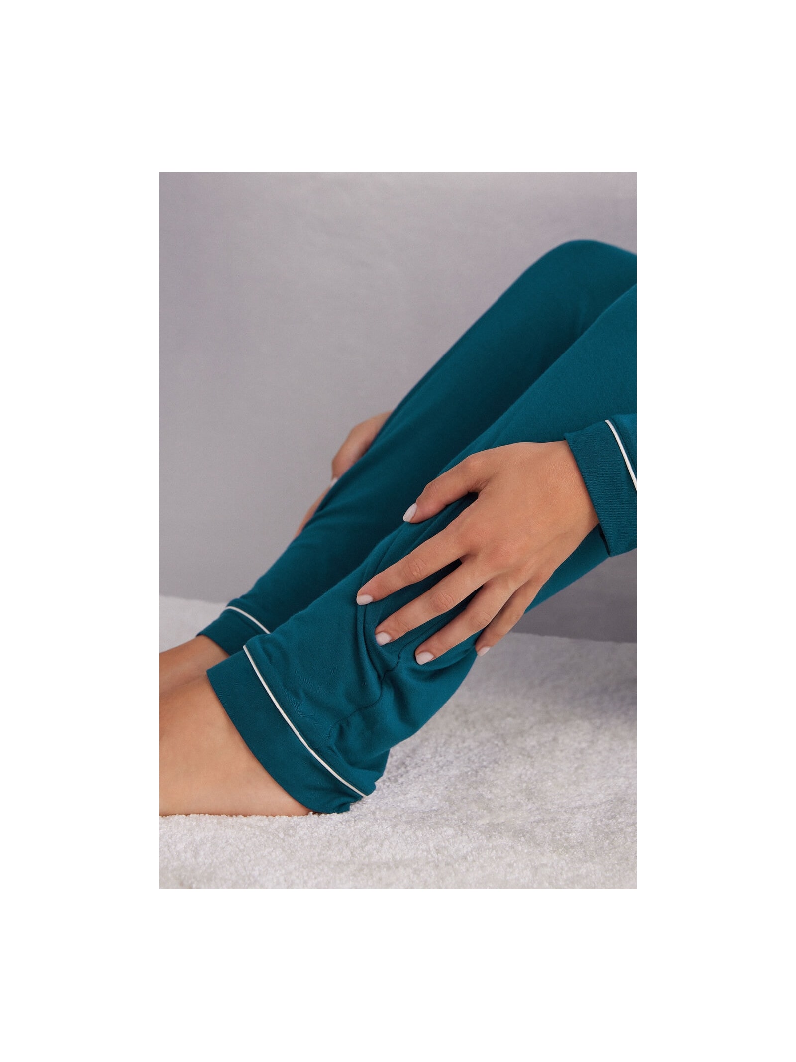 Calça Em Micromodal Azul Intimissimi