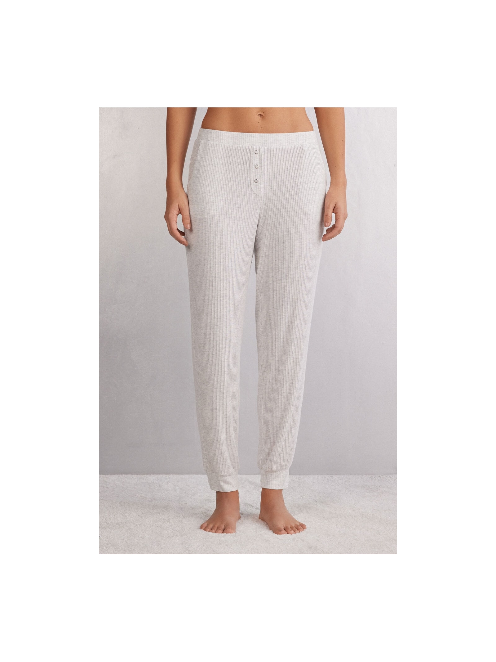 Calça Em Modal Chic Comfort Cinza Intimissimi