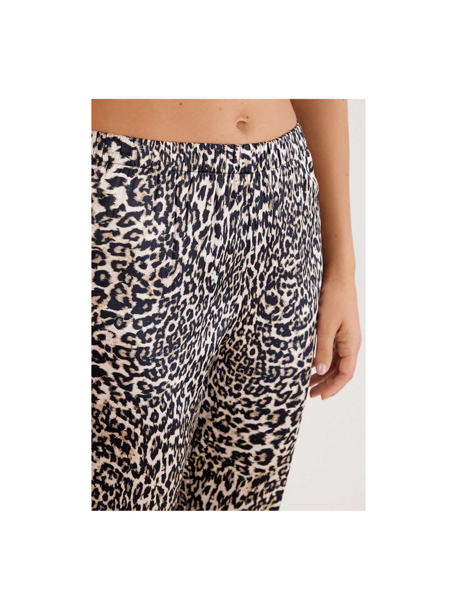 Calça Em Seda a Moment Of Glamour Marrom Intimissimi