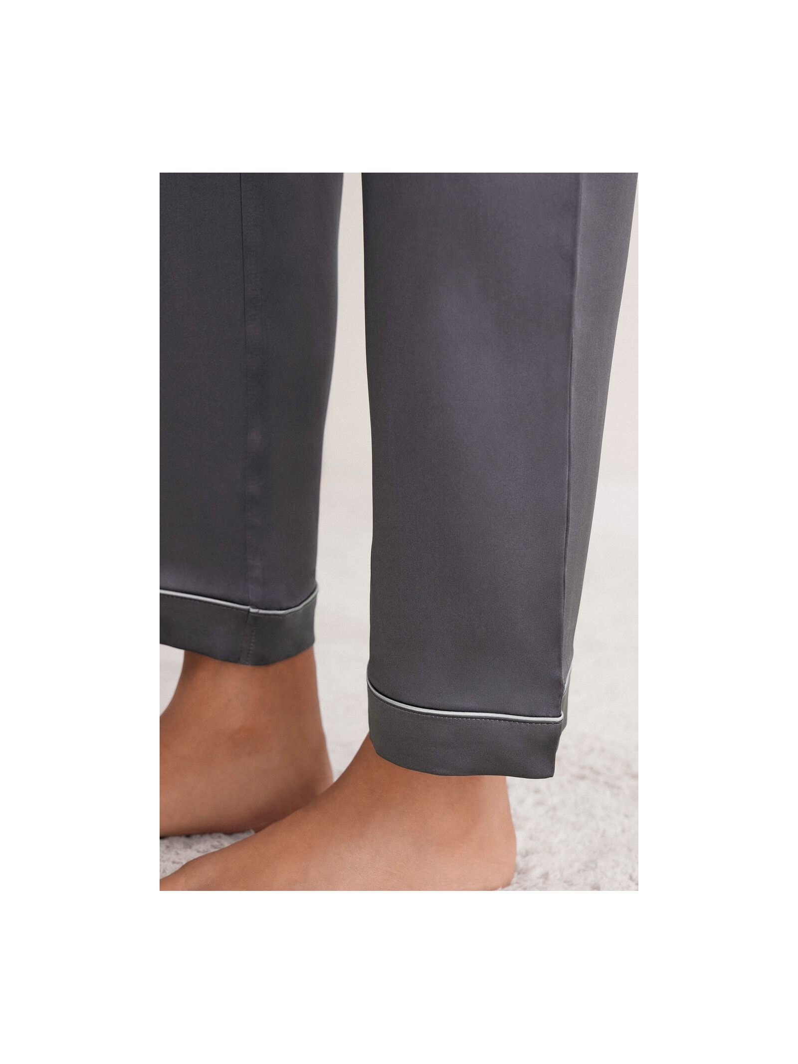Calça Em Seda Cinza Intimissimi