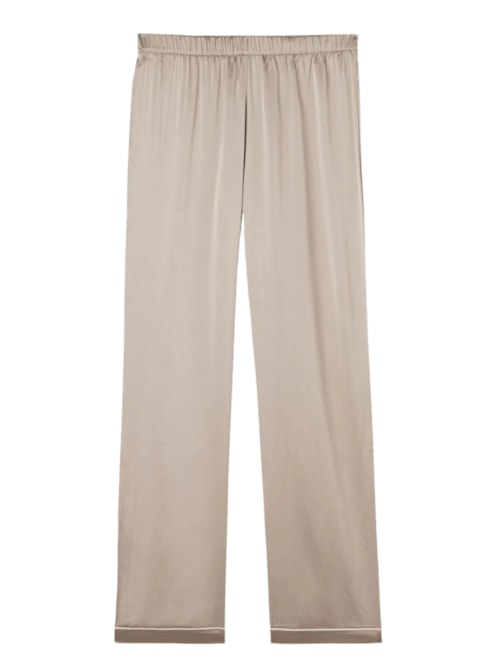 Calça Em Seda – Marrom