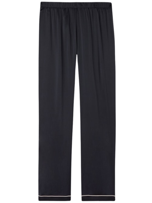 Calça Em Seda – Preto