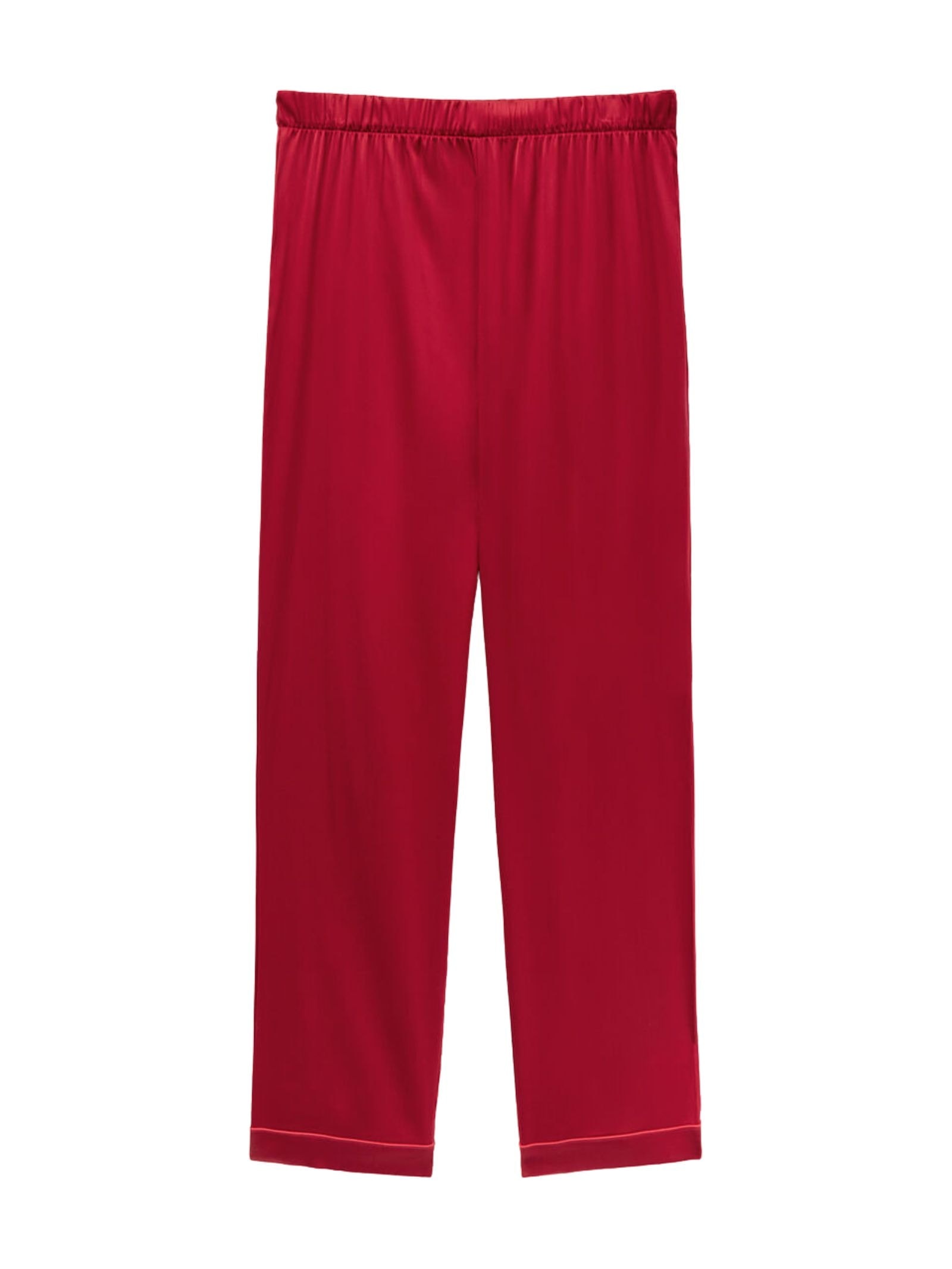 Calça Em Seda Vermelho Intimissimi
