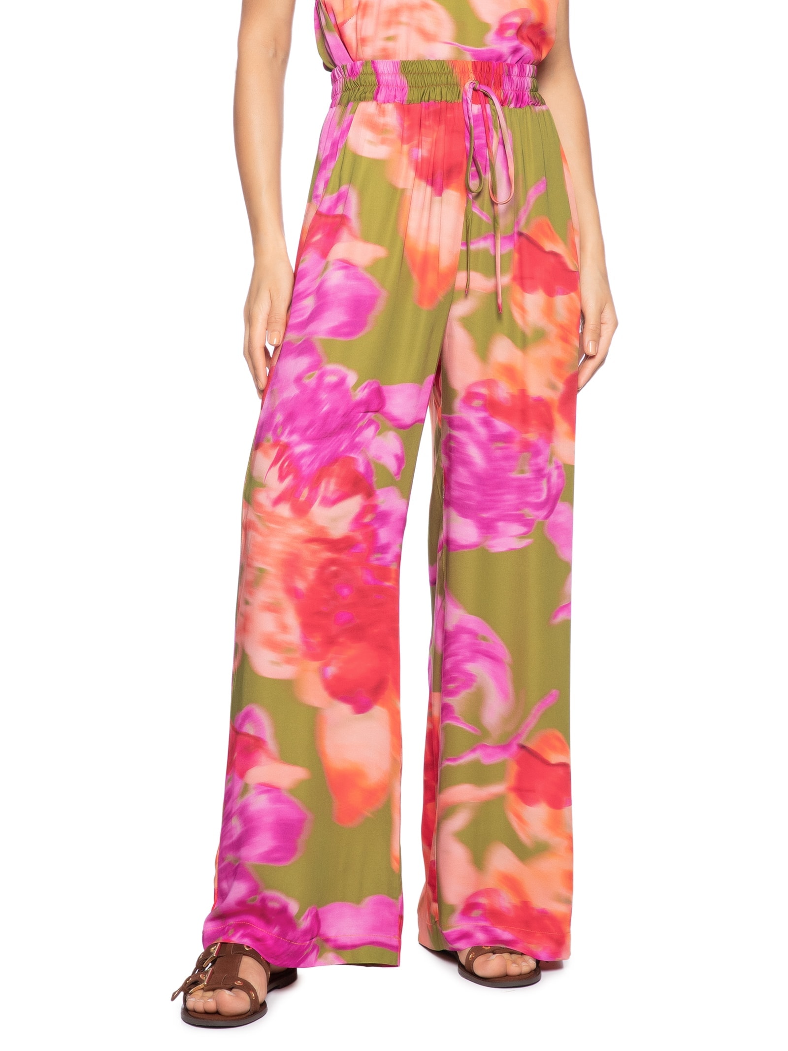 Calça Est Brisa Rosa Cantão