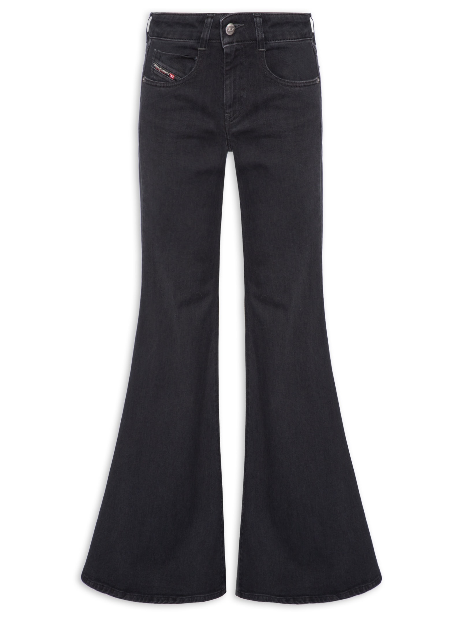 Calça Feminina 1970 D-Bleess L.32 Preto Diesel