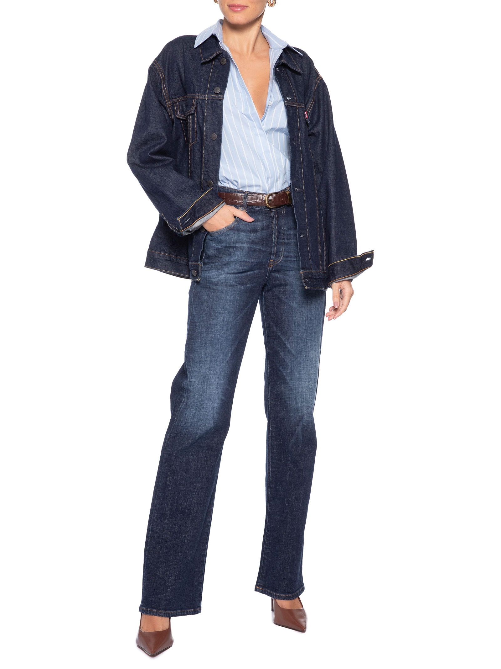 Calça Feminina 1971 D-Sent L.32 Azul Diesel