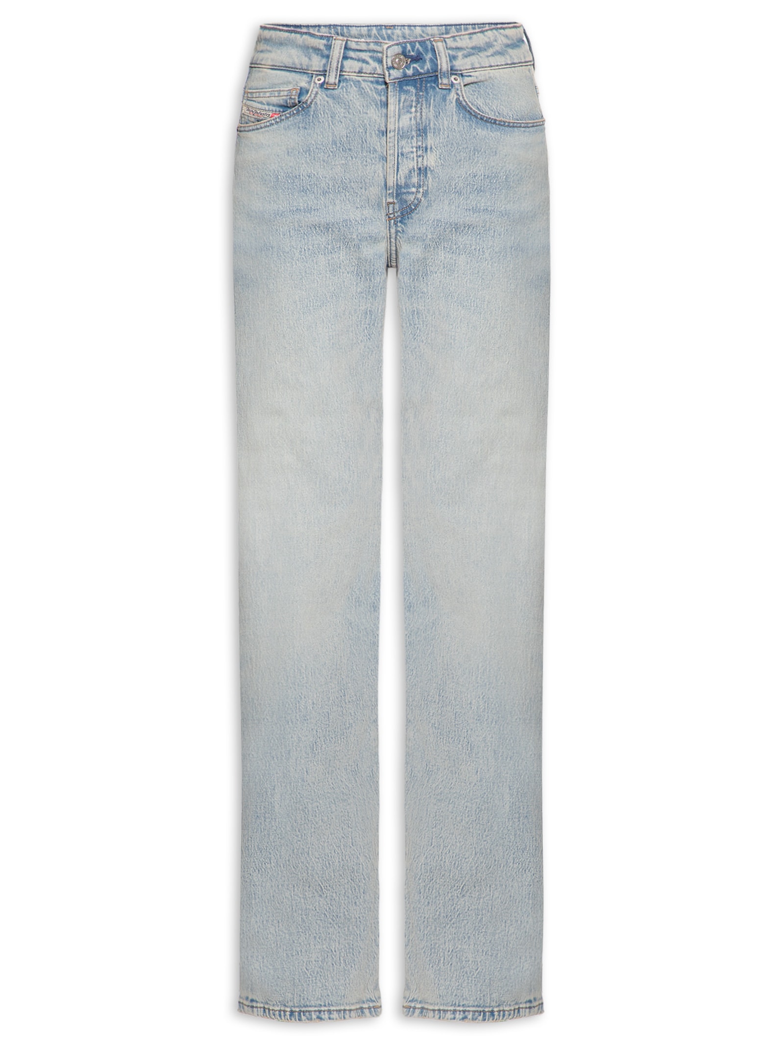 Calça Feminina 1971 D-Sent L.32 Trousers Azul Diesel
