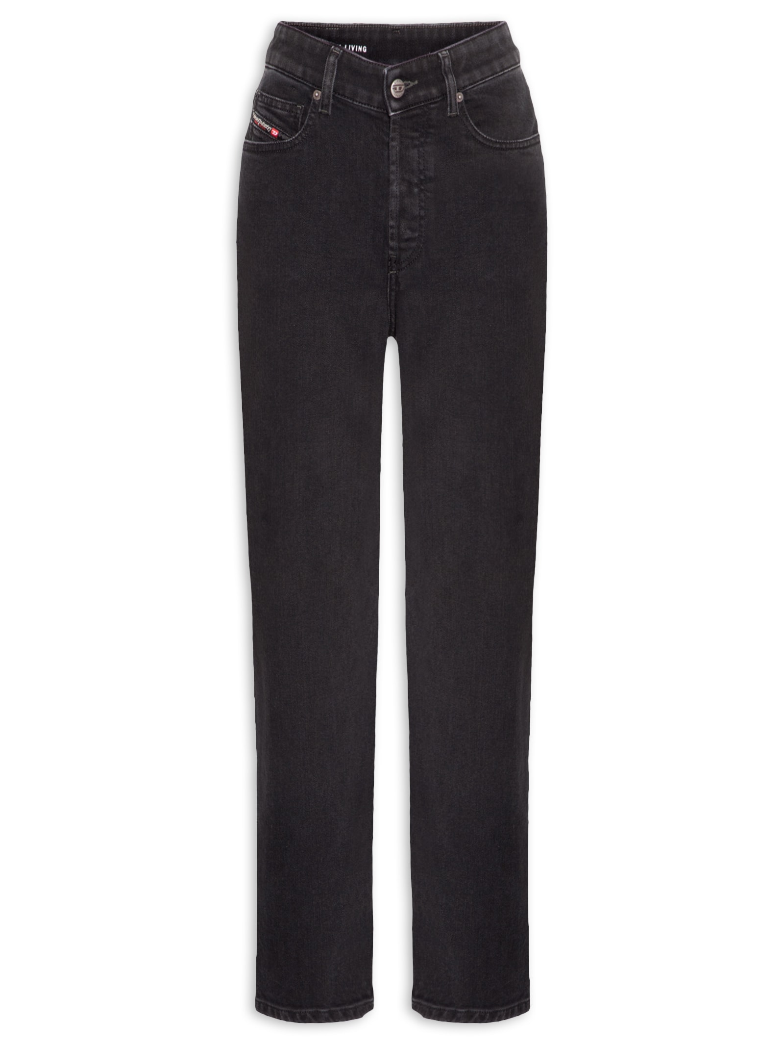 Calça Feminina 1981 D-Went L.32 Preto Diesel