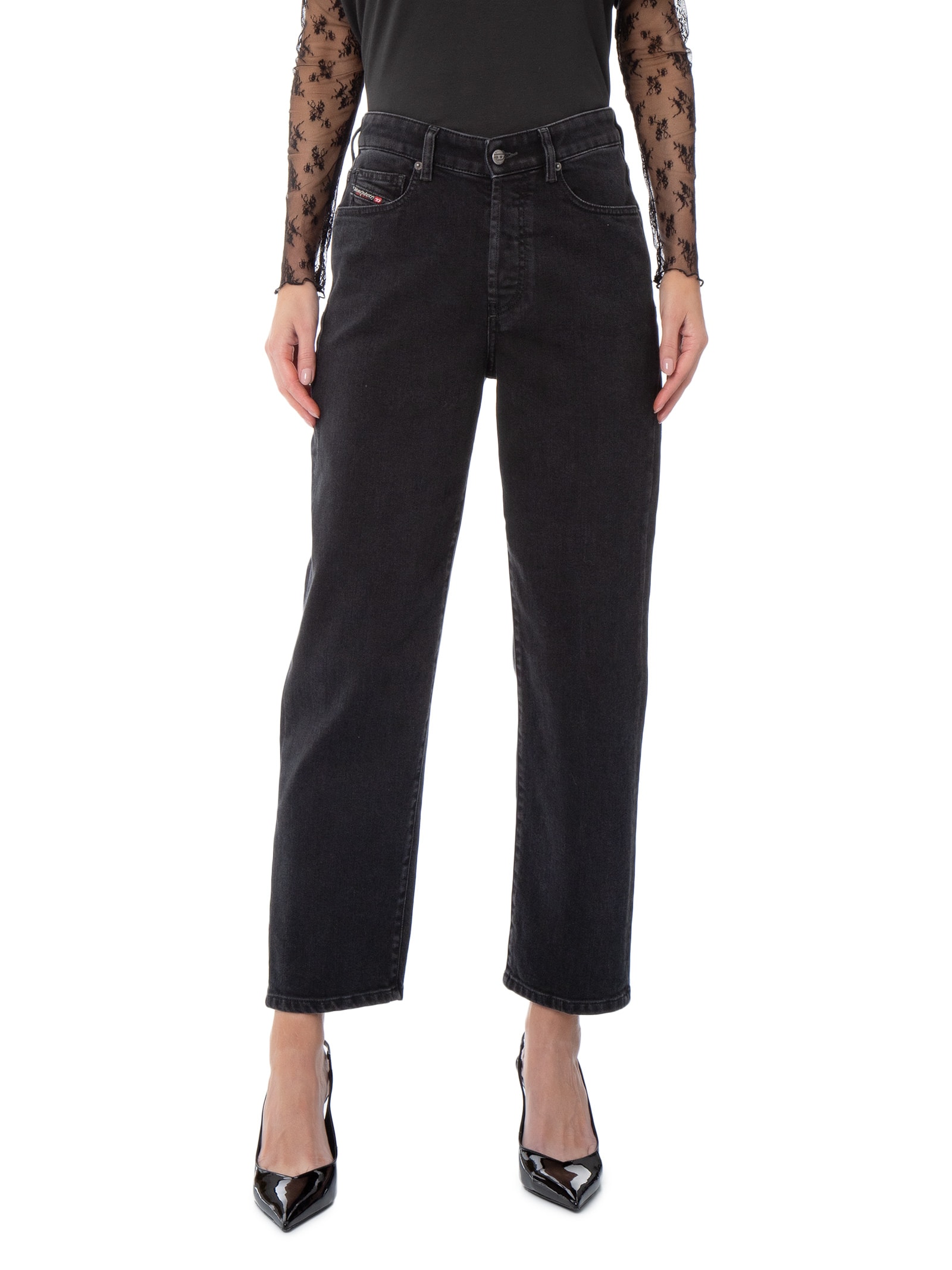 Calça Feminina 1981 D-Went L.32 Preto Diesel