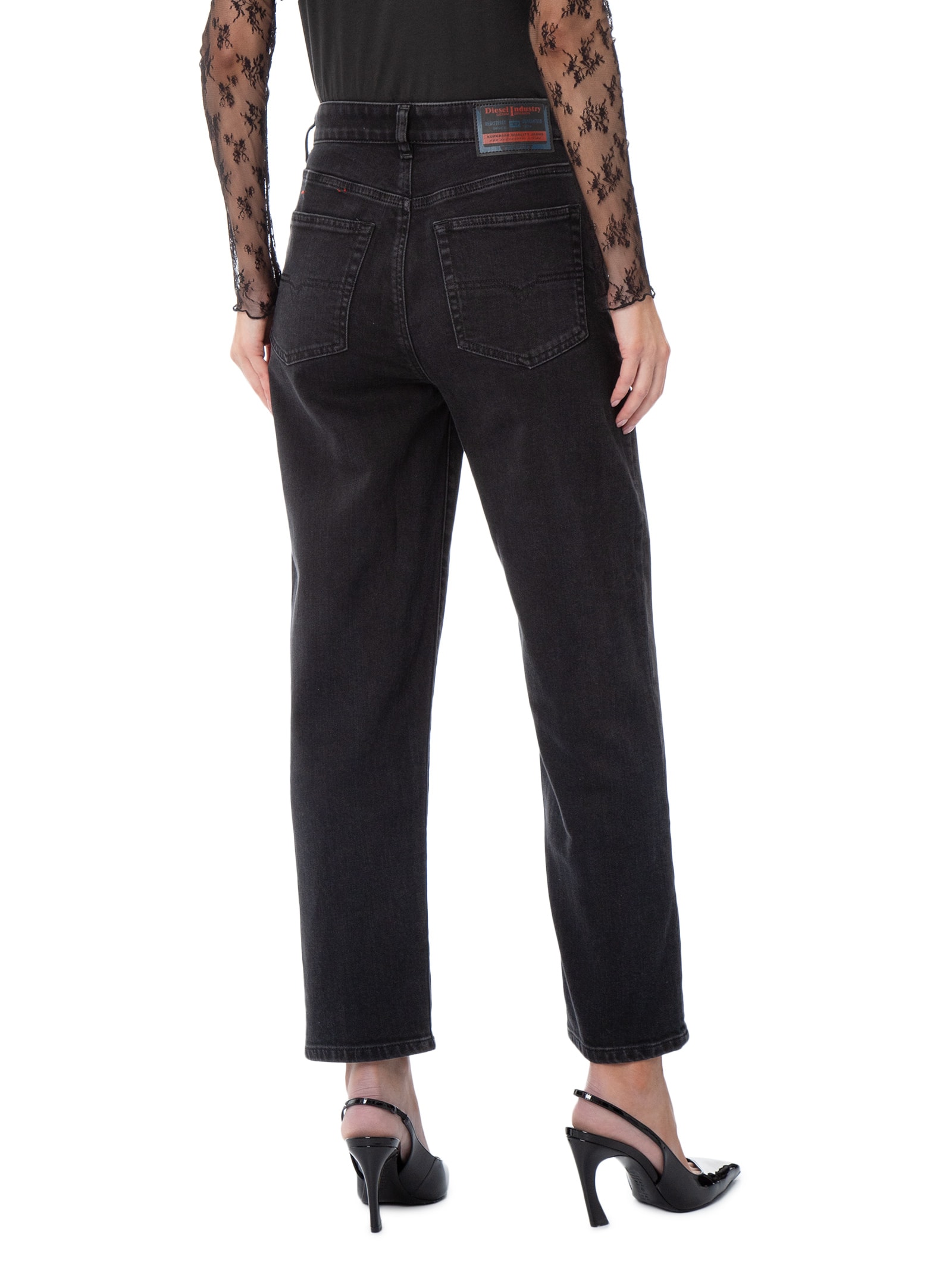 Calça Feminina 1981 D-Went L.32 Preto Diesel