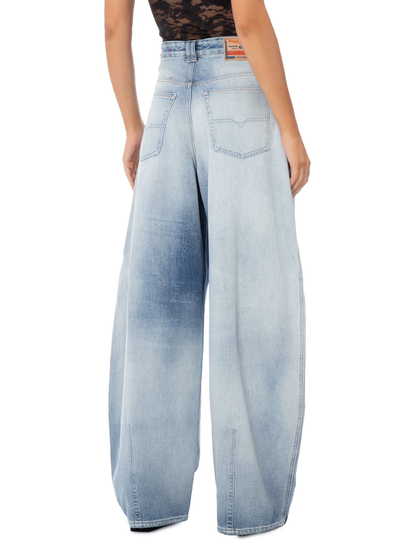 Calça Feminina 1987 D-Khelz-B-S1 L.32 Tr Azul Diesel
