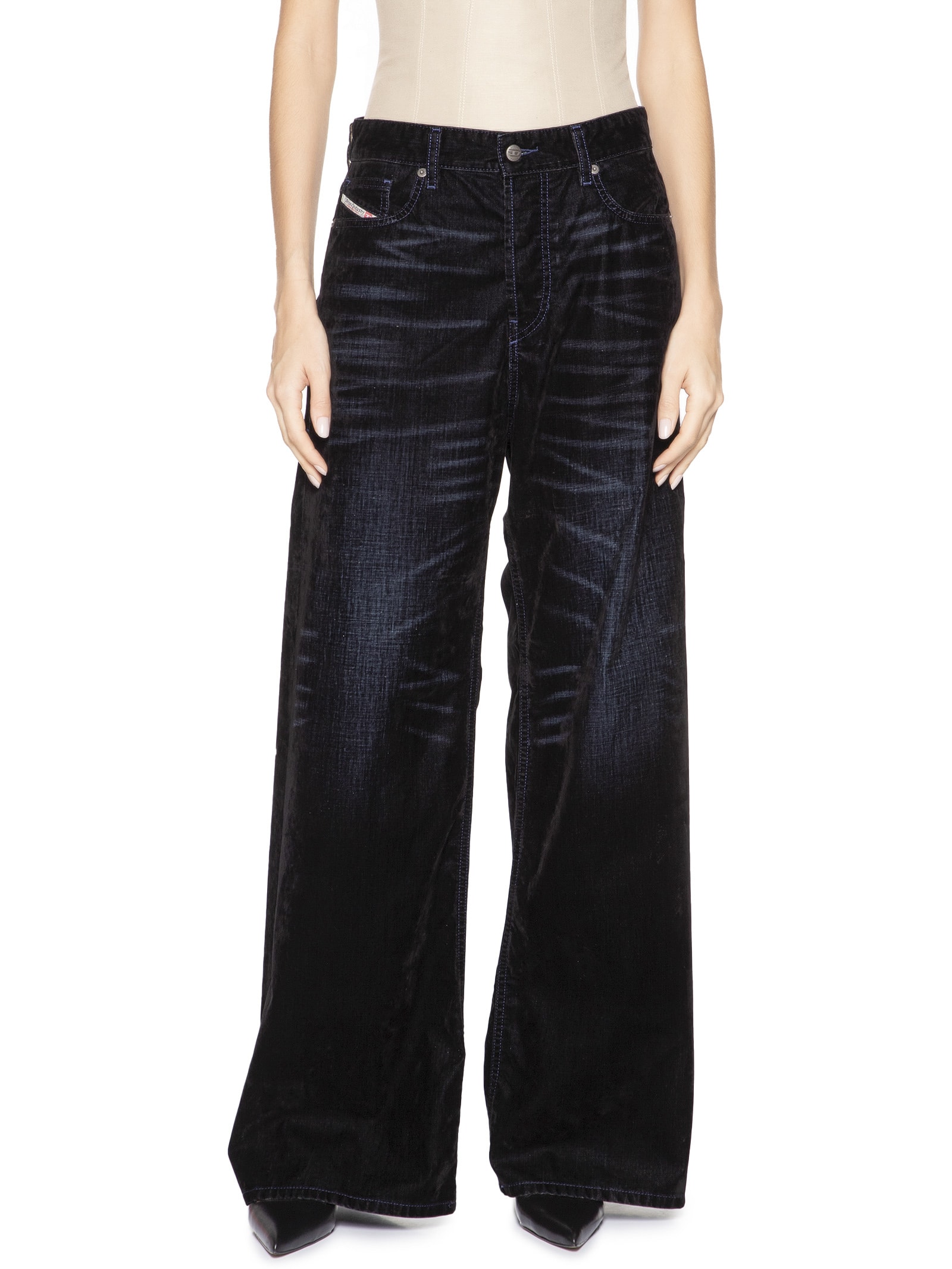 Calça Feminina 1996 D-Sire L.32 Pantaloni Preto Diesel