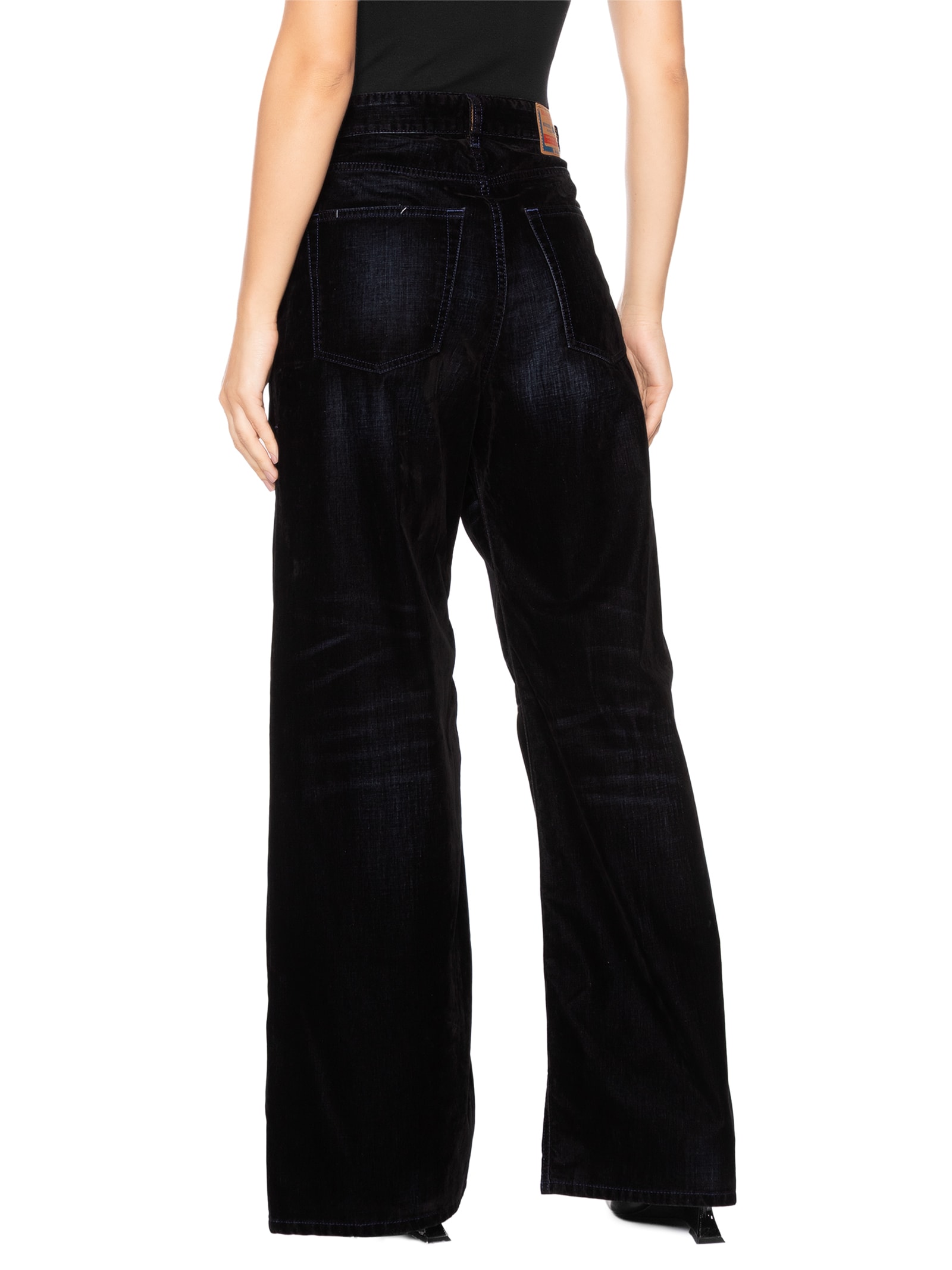 Calça Feminina 1996 D-Sire L.32 Pantaloni Preto Diesel