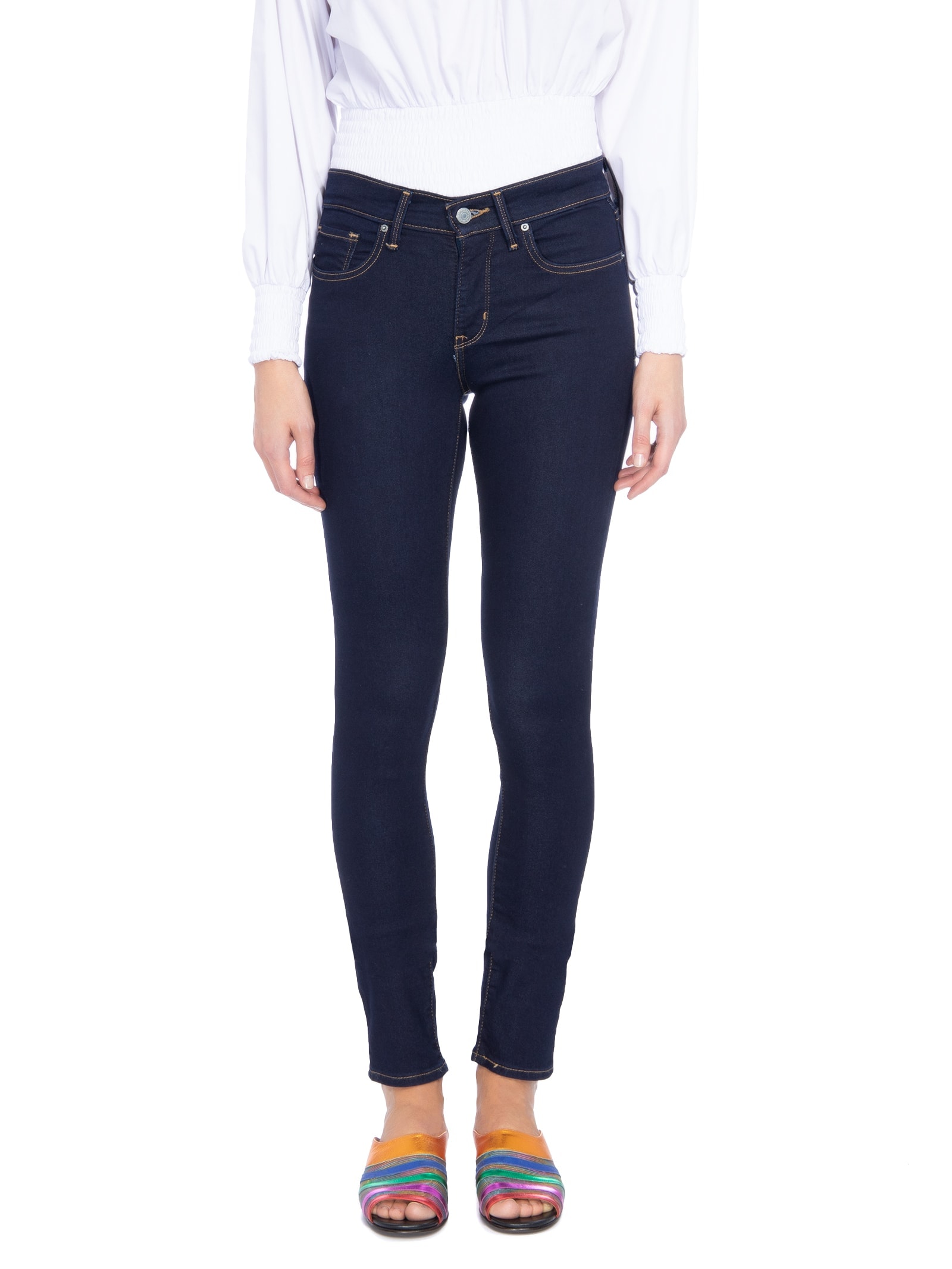 Calça Feminina 311 Shaping Skinny Azul Levi's