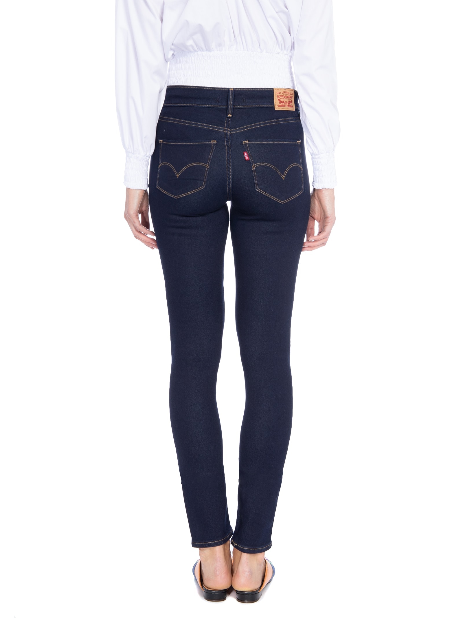 Calça Feminina 311 Shaping Skinny Azul Levi's