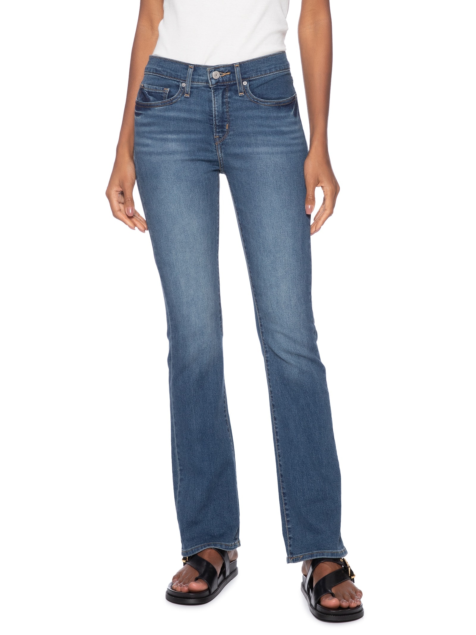 Calça Feminina 315 Shaping Boot Azul Levi's