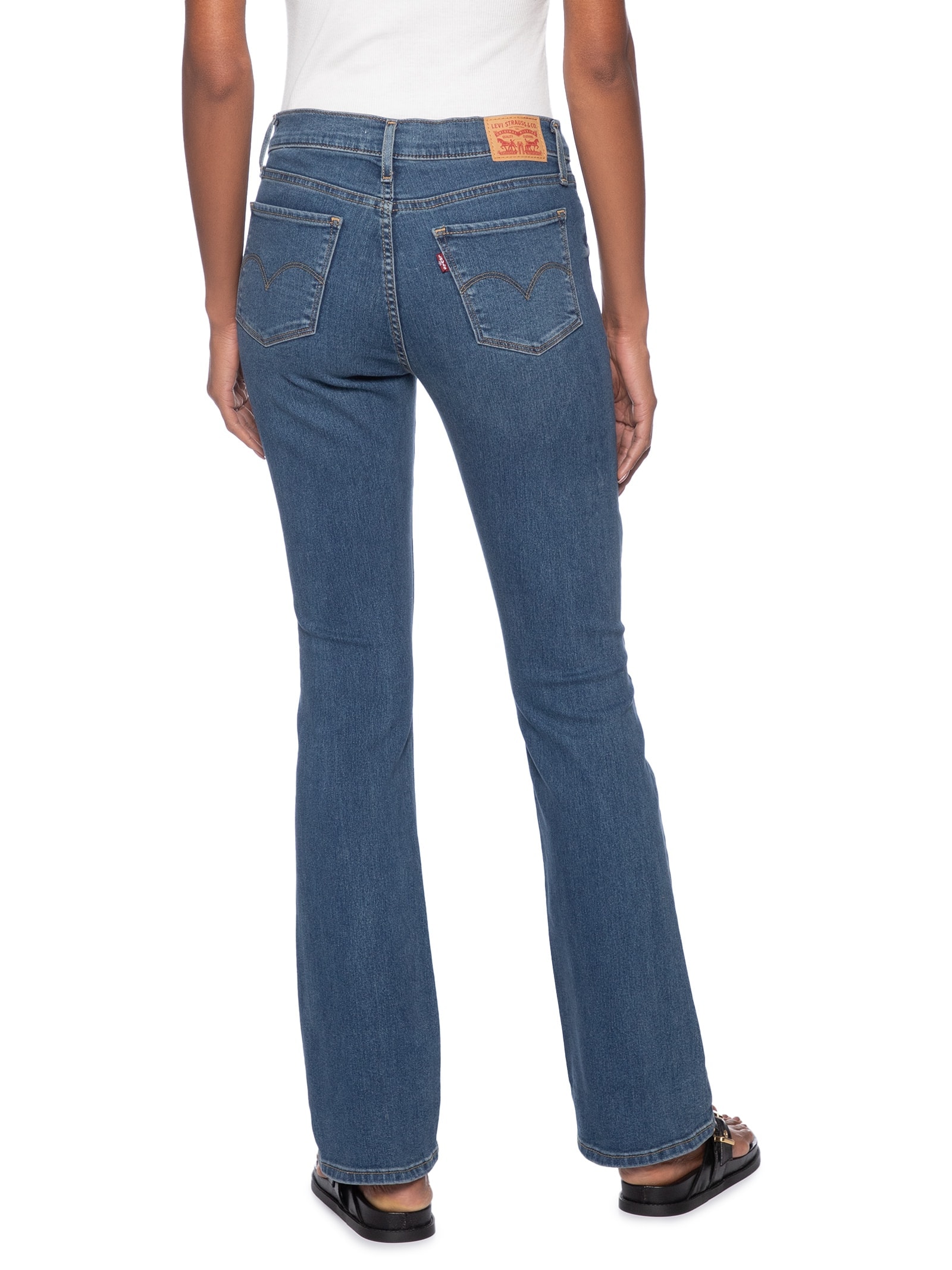 Calça Feminina 315 Shaping Boot Azul Levi's