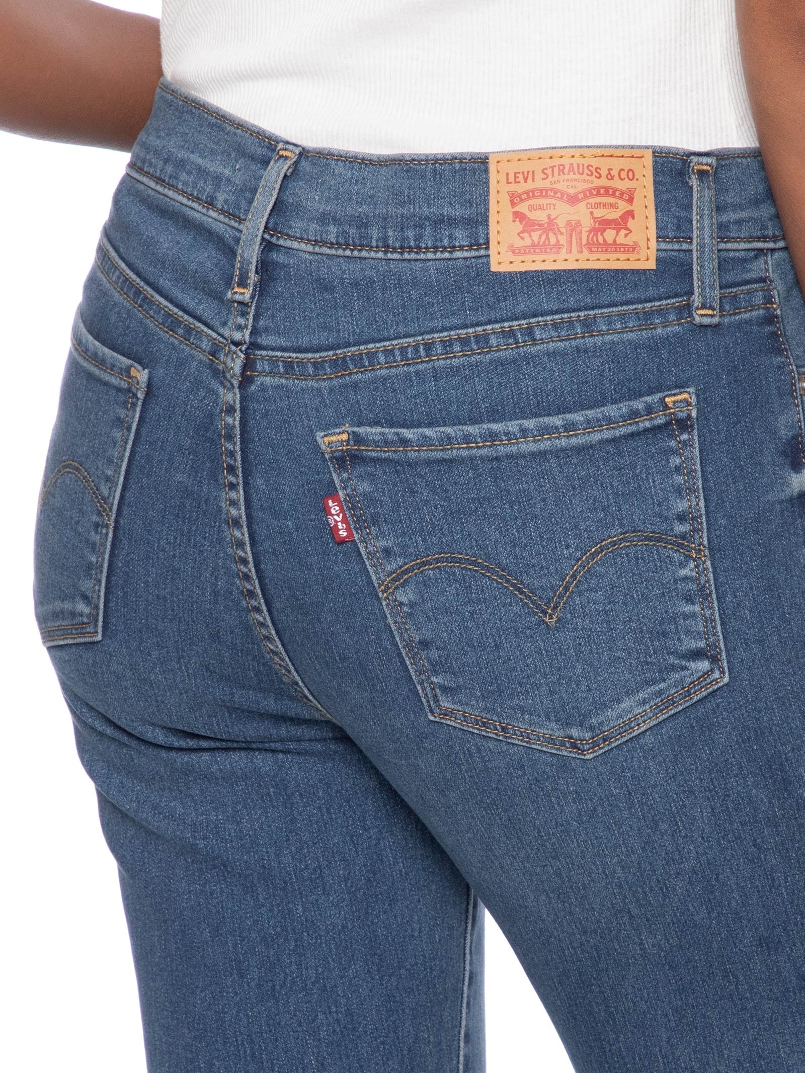 Calça Feminina 315 Shaping Boot Azul Levi's