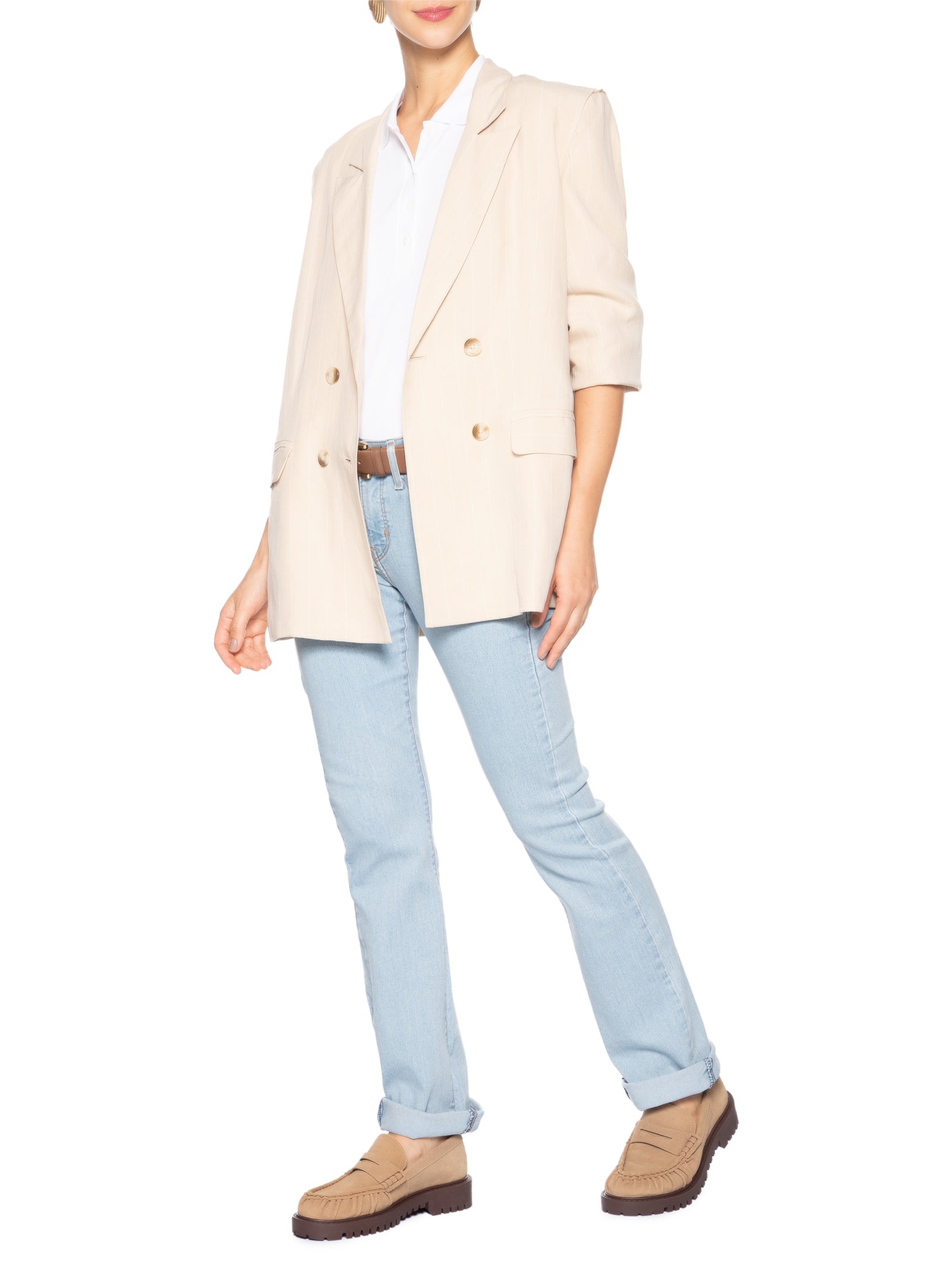 Calça Feminina 315 Shaping Boot Azul Levi's