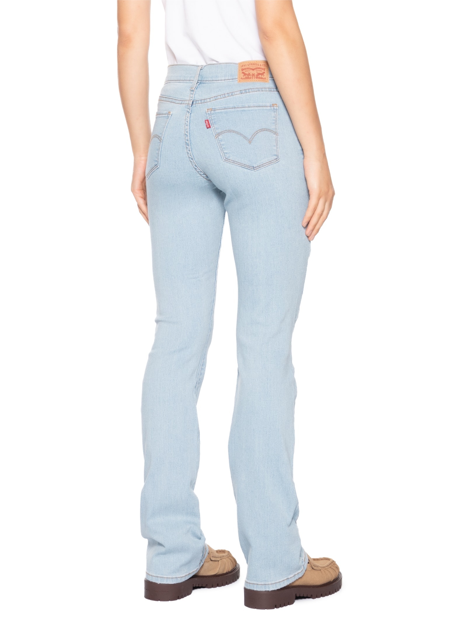 Calça Feminina 315 Shaping Boot Azul Levi's