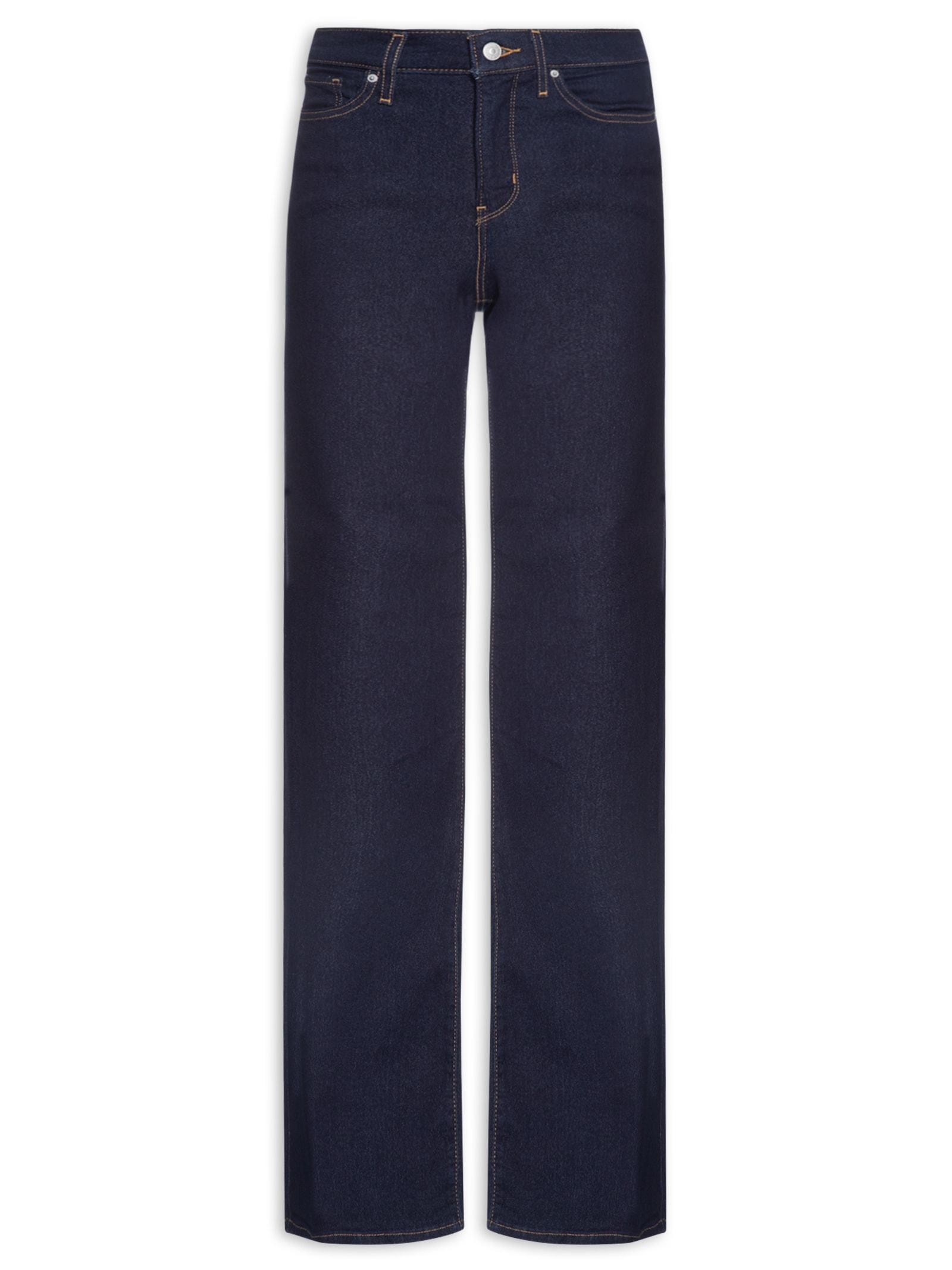 Levi's - Calça Feminina 318 Shaping Wide Leg - Azul